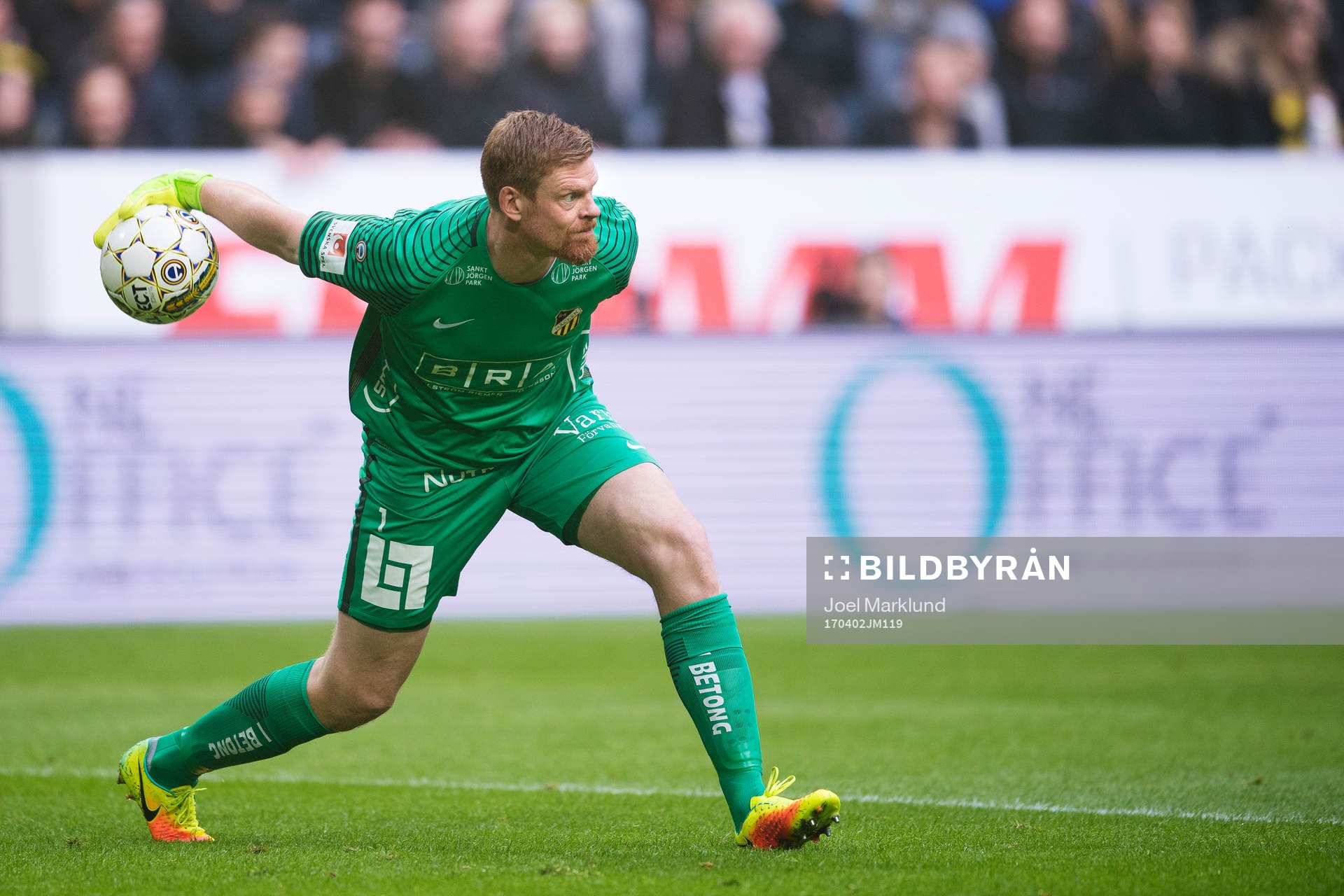 Häckens målvakt Christoffer Källqvist