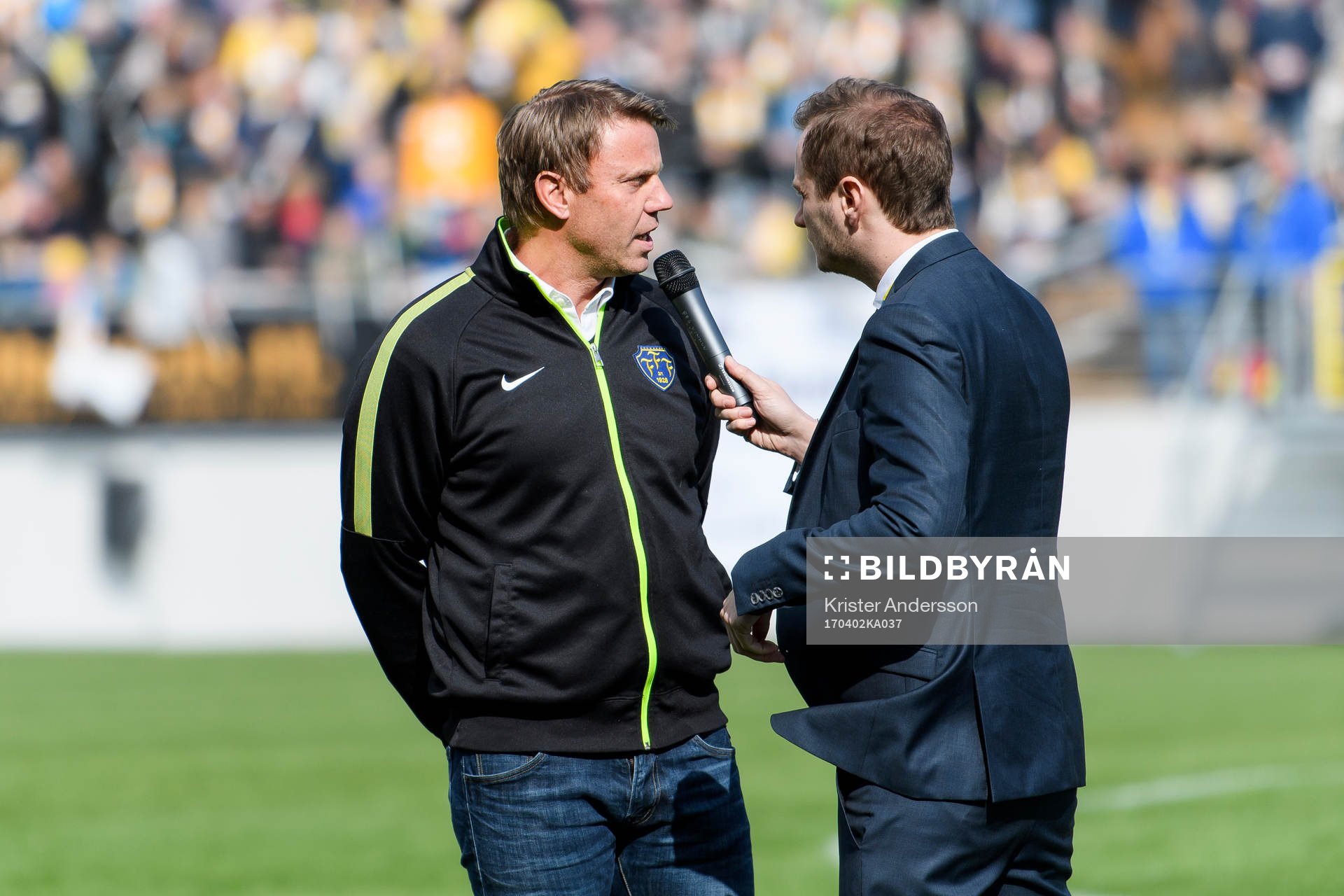 Falkenbergs tränare Hans Eklund