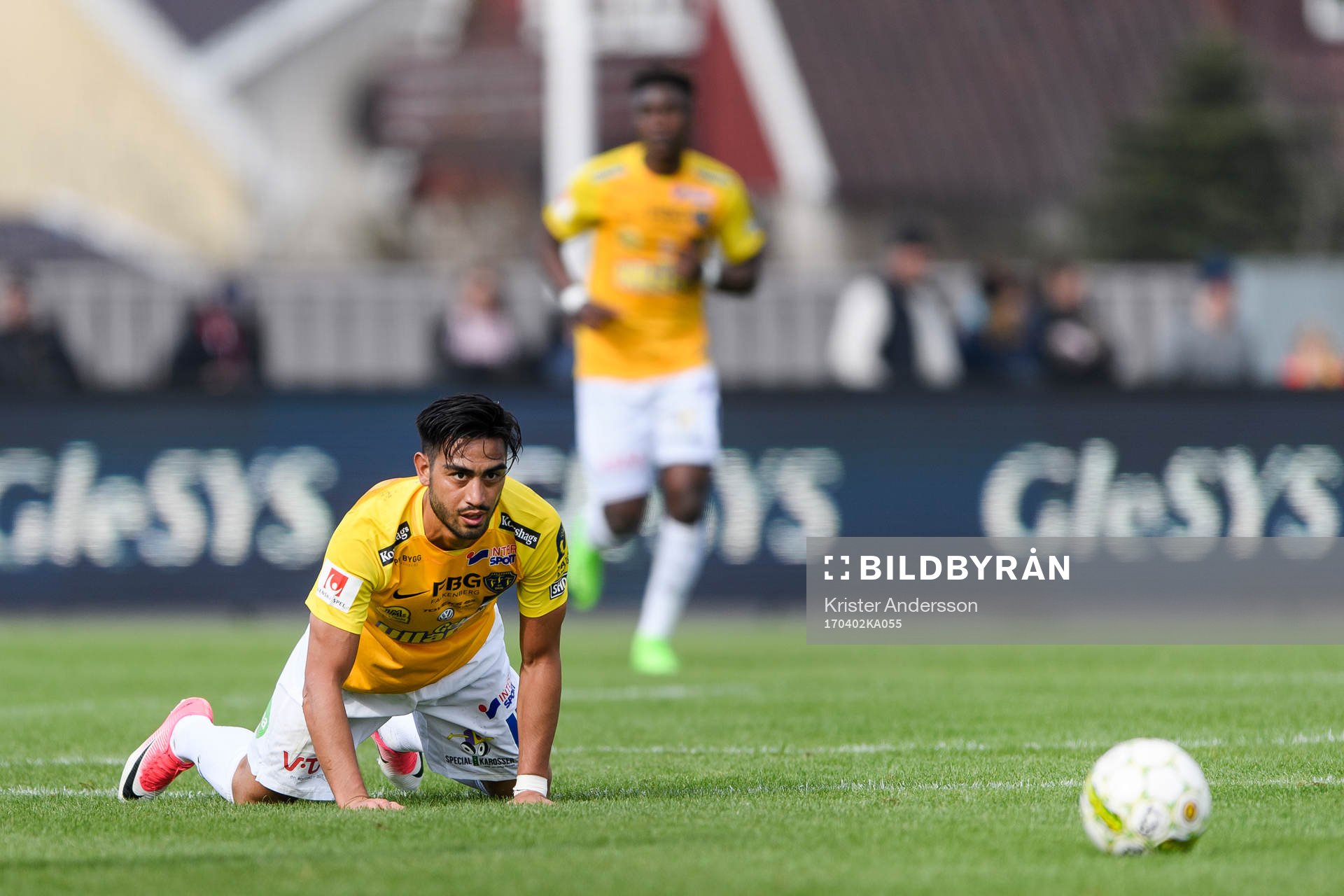 Falkenbergs Amin Nazari deppar