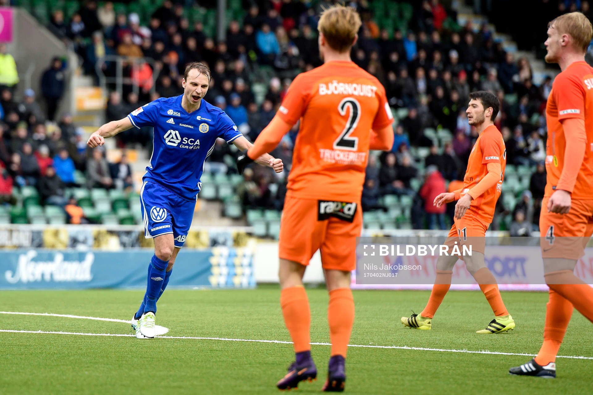 Sundsvalls Lars Krogh Gerson jublar
