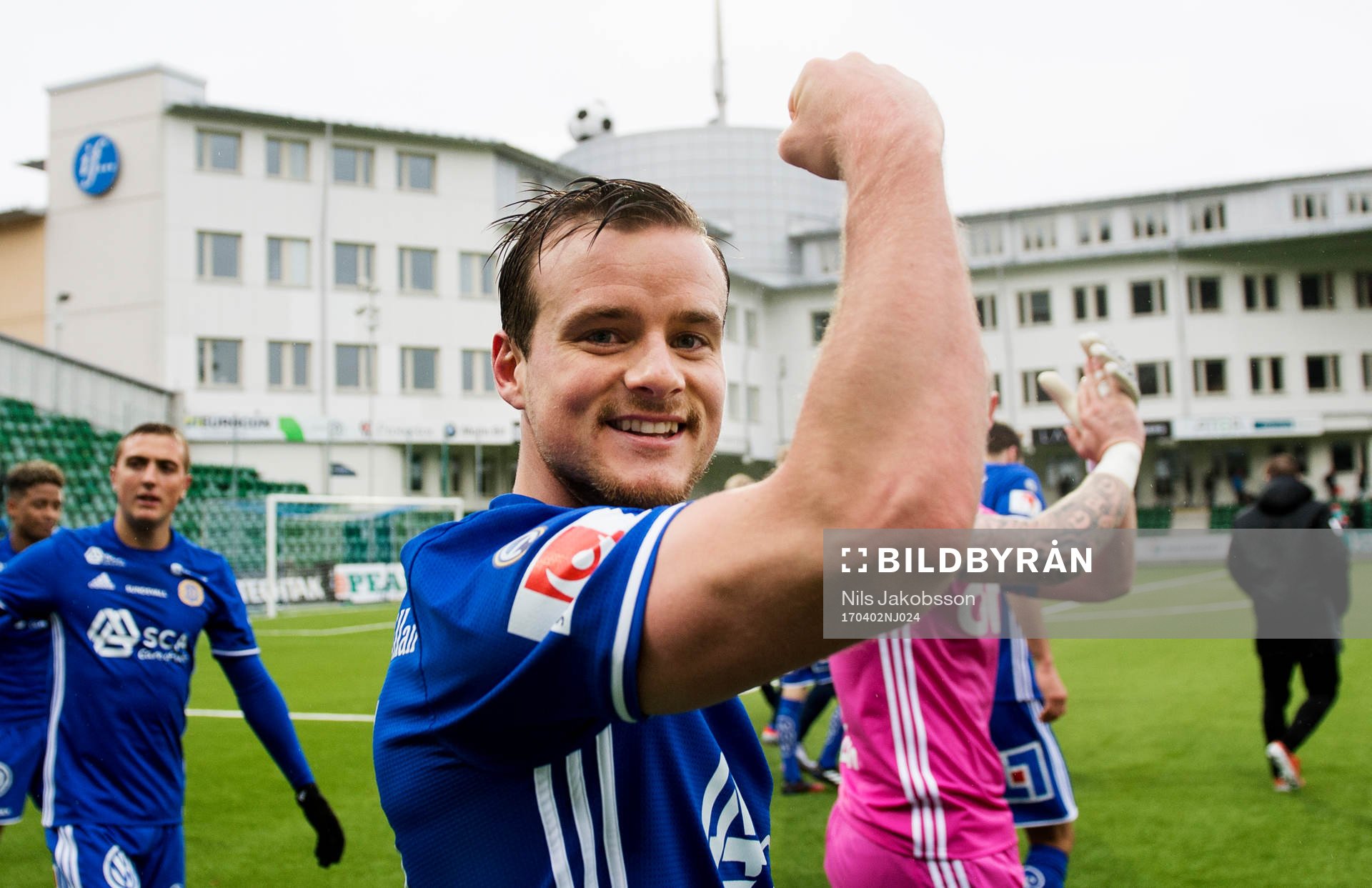 Sundsvalls Eric Larsson jublar