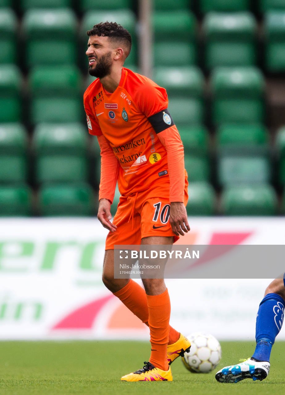 AFC Eskilstunas Omar Eddahri deppar