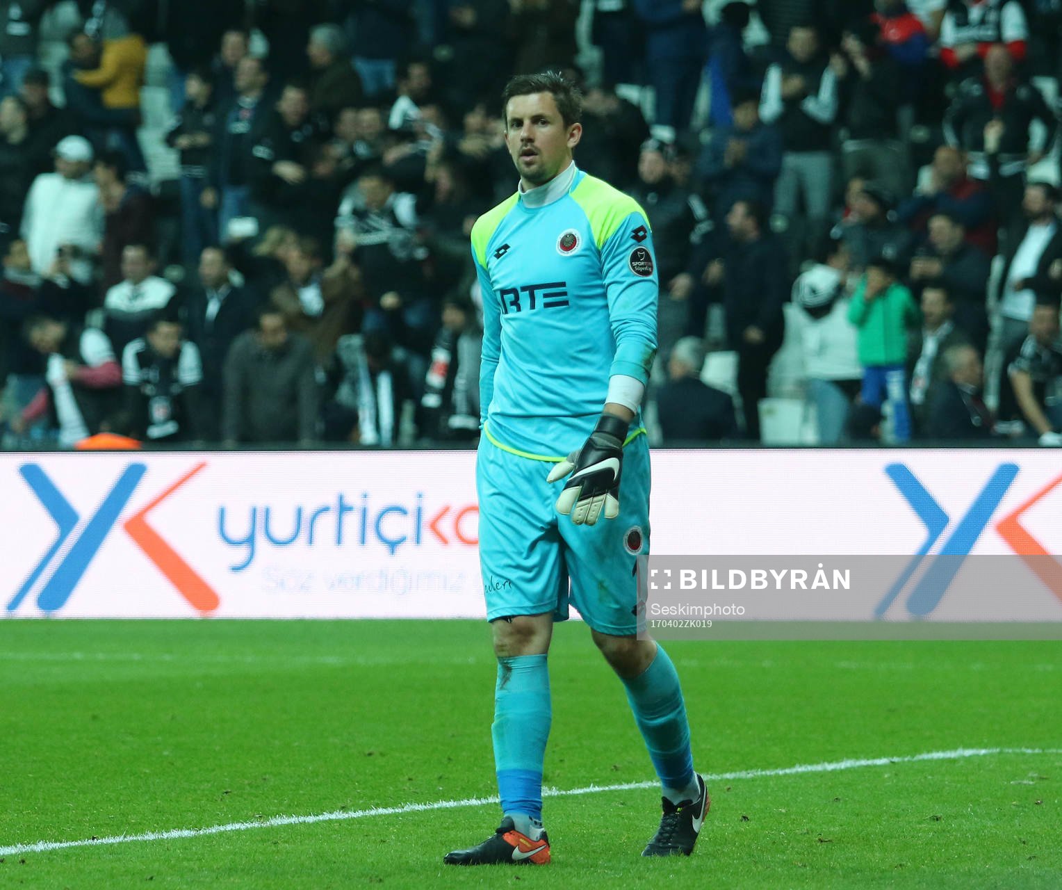 Genclerbirligi Goalkeeper Johannes Hopf