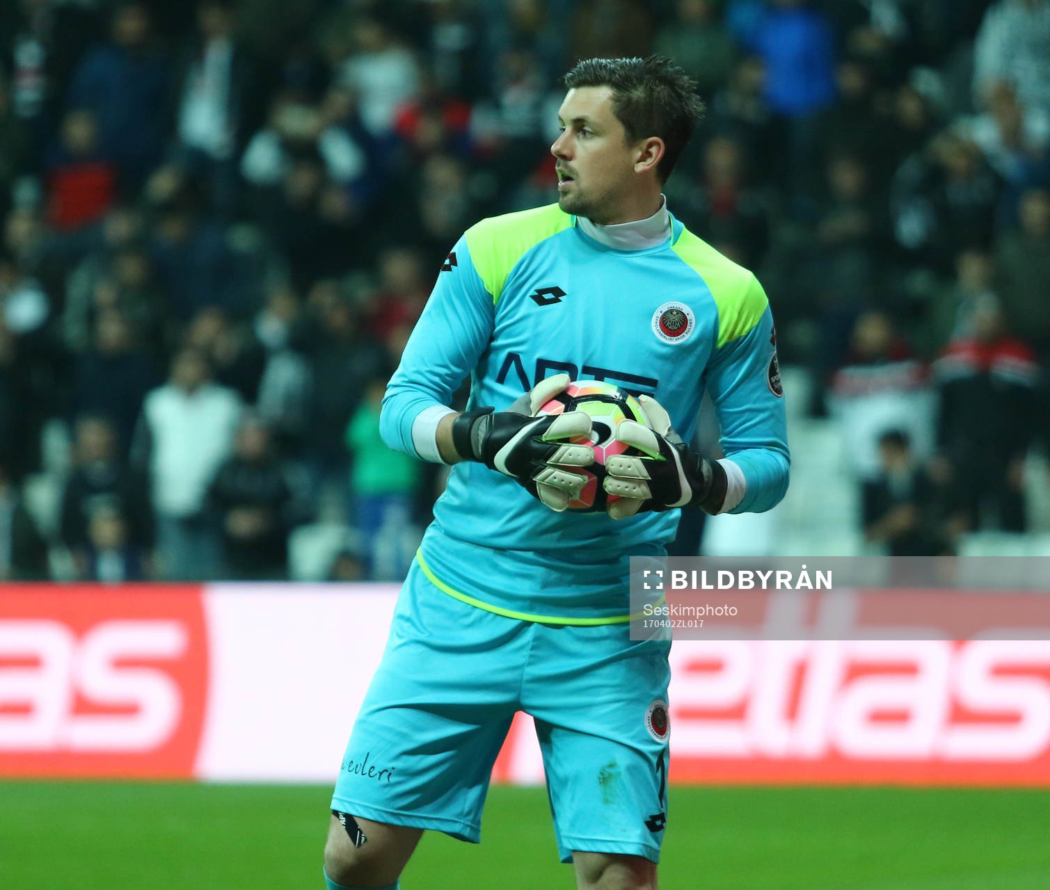 Genclerbirligi Goalkeeper Johannes Hopf