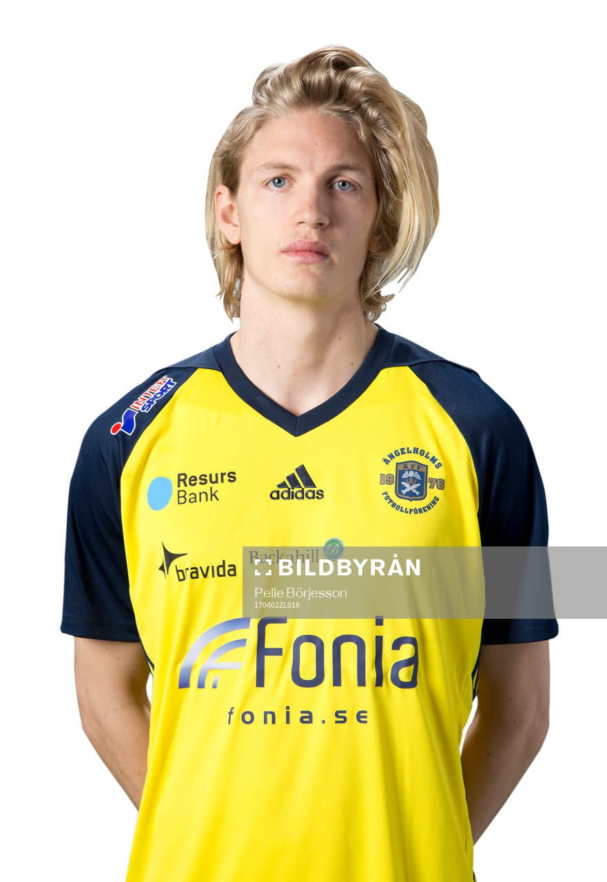 Ängelholms Andreas Karlsson poserar för ett porträtt den 2 april 2017 i Ängelholm.
