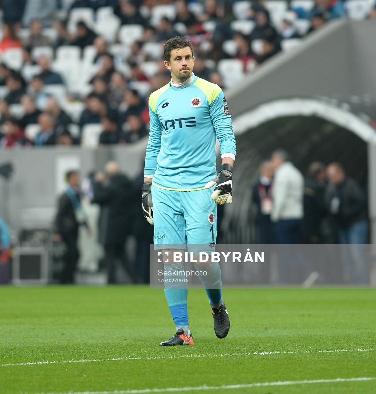 Genclerbirligi Goalkeeper Johannes Hopf