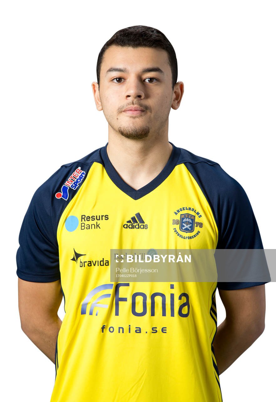 Ängelholms Stanley Bartres Prado poserar för ett porträtt den 2 april 2017 i Ängelholm.