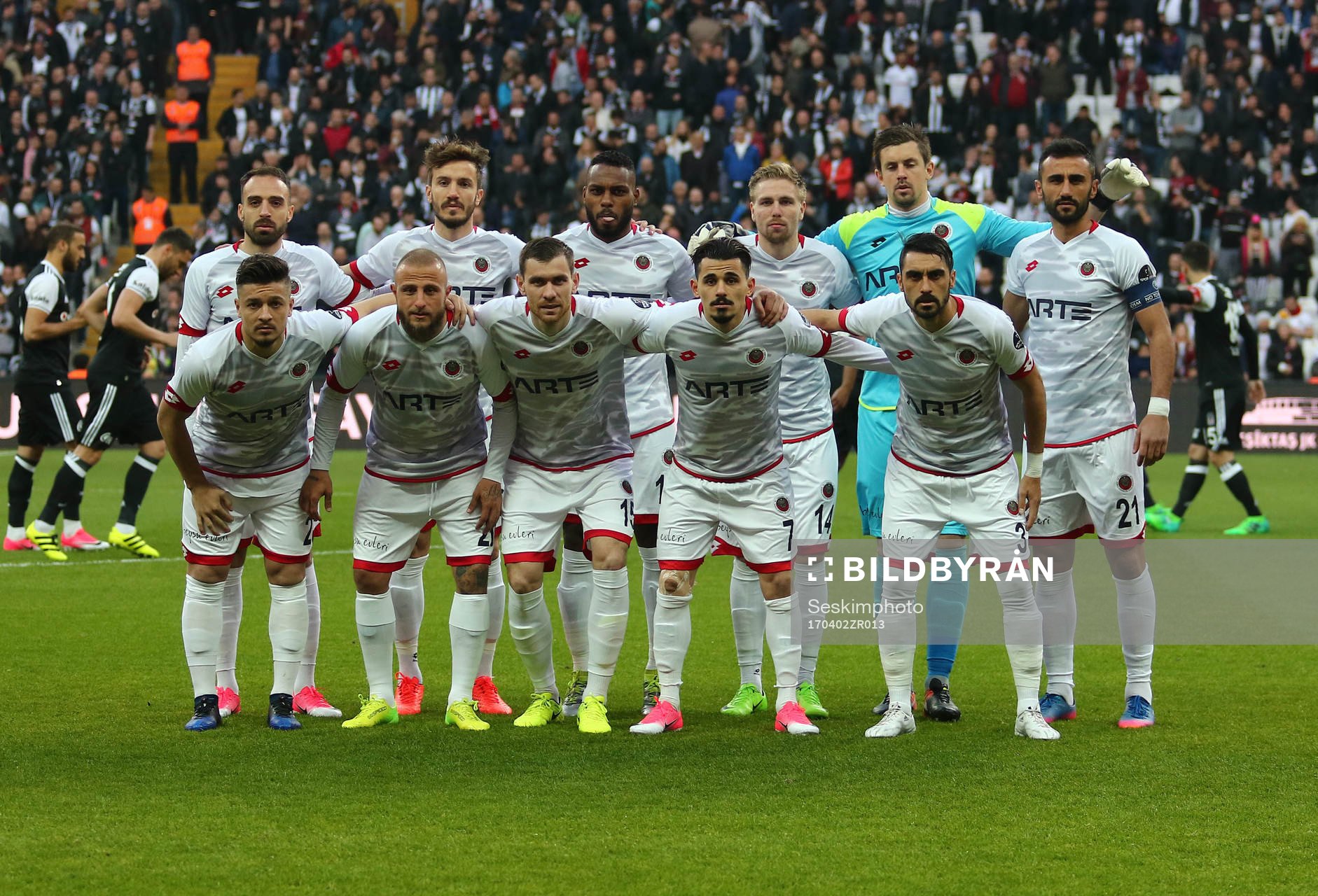 Genclerbirligi player Abdul Khalili , Jonathan Ring and