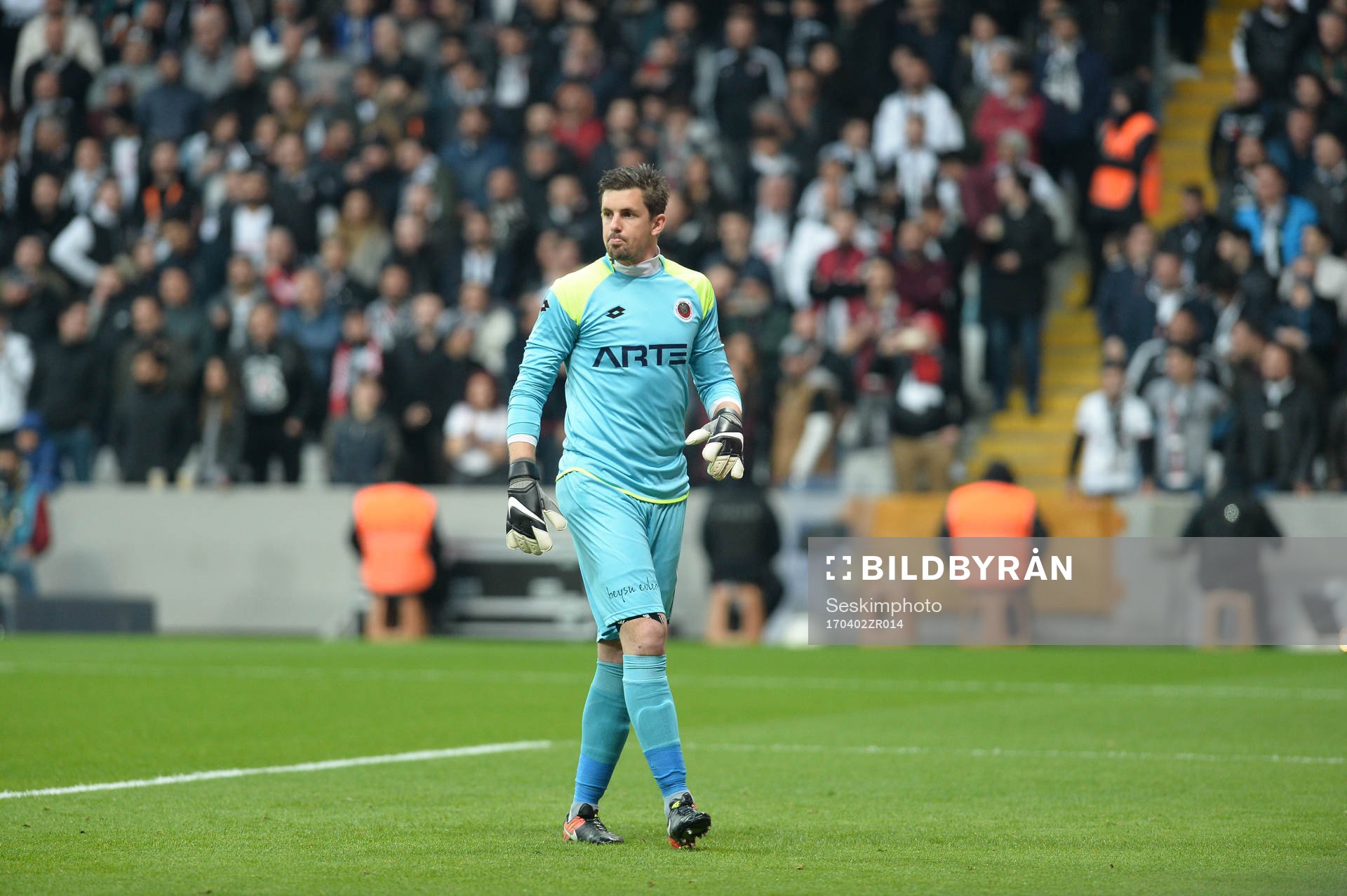 Genclerbirligi Goalkeeper Johannes Hopf