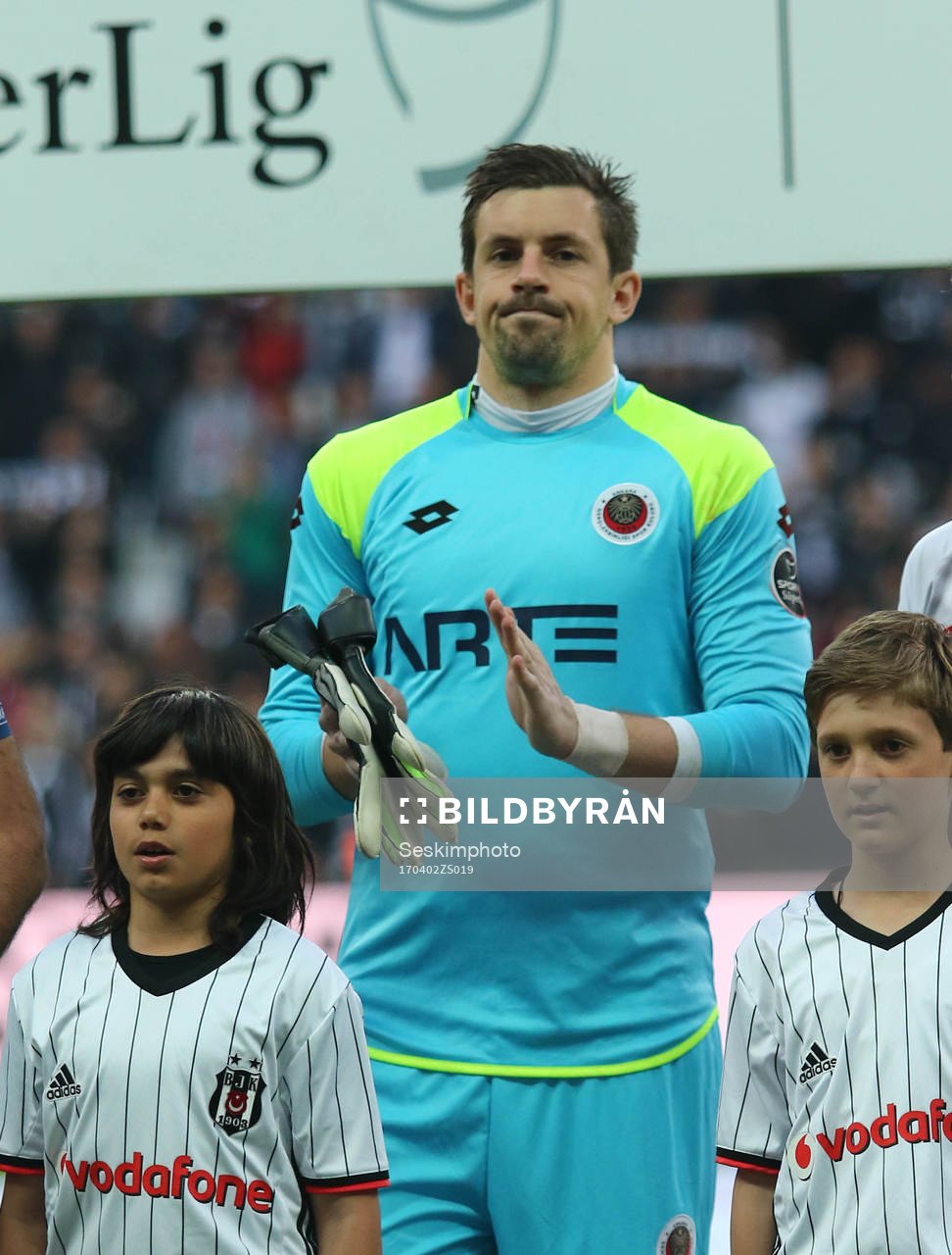 Genclerbirligi Goalkeeper Johannes Hopf