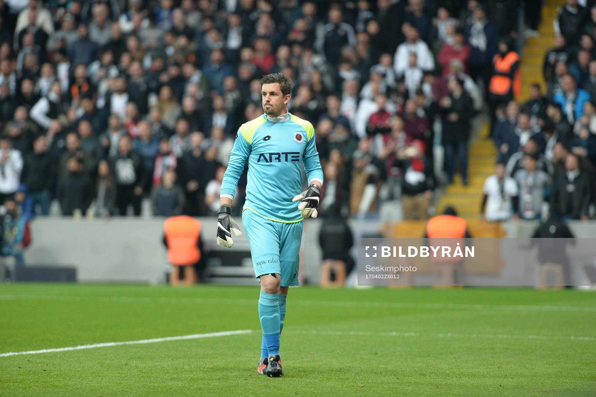 Genclerbirligi Goalkeeper Johannes Hopf