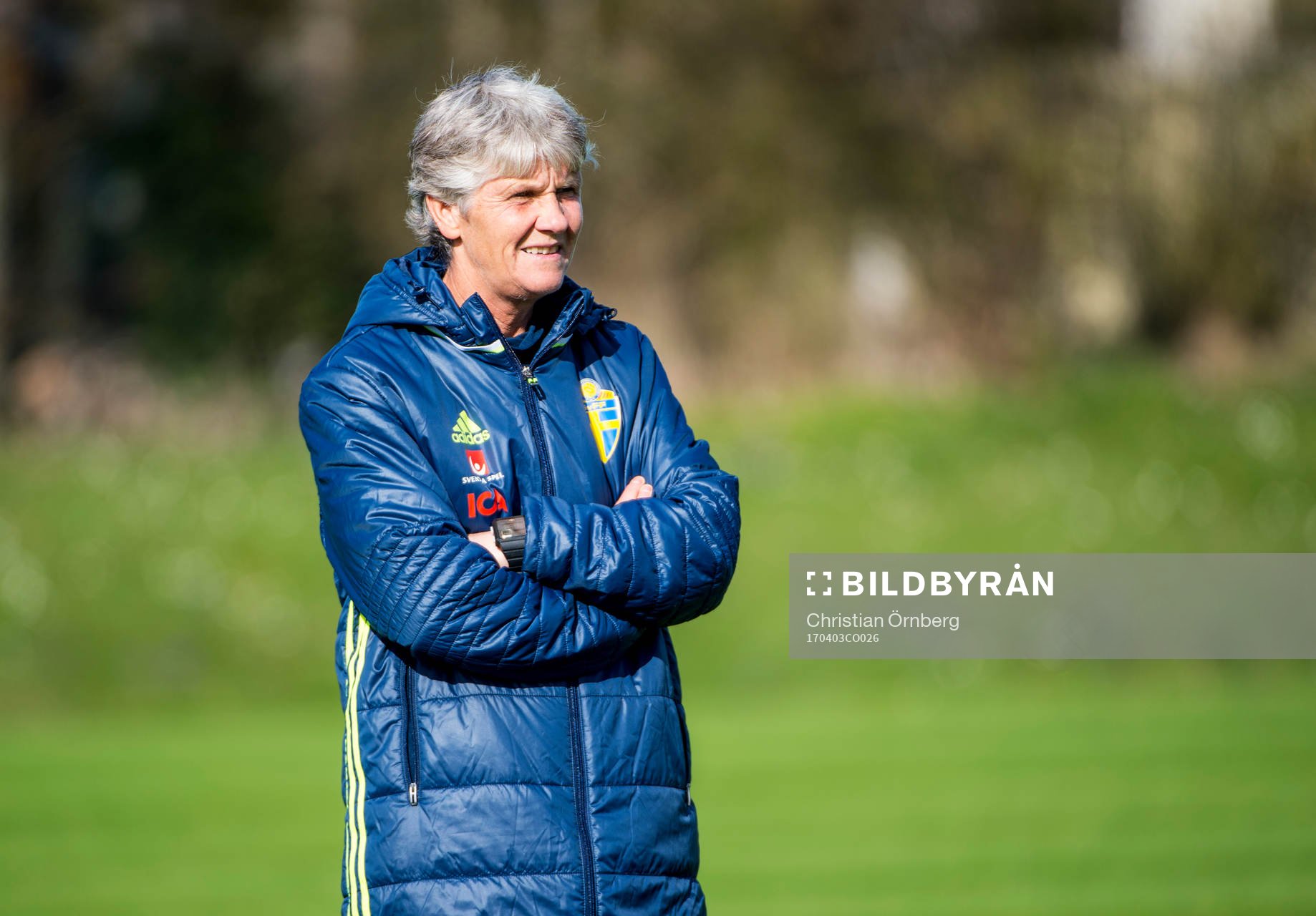 Förbundskapten Pia Sundhage