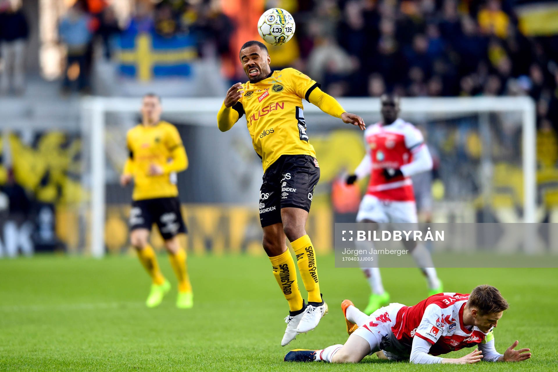 Elfsborgs Alex Dyer och  Kalmars Rasmus Elm