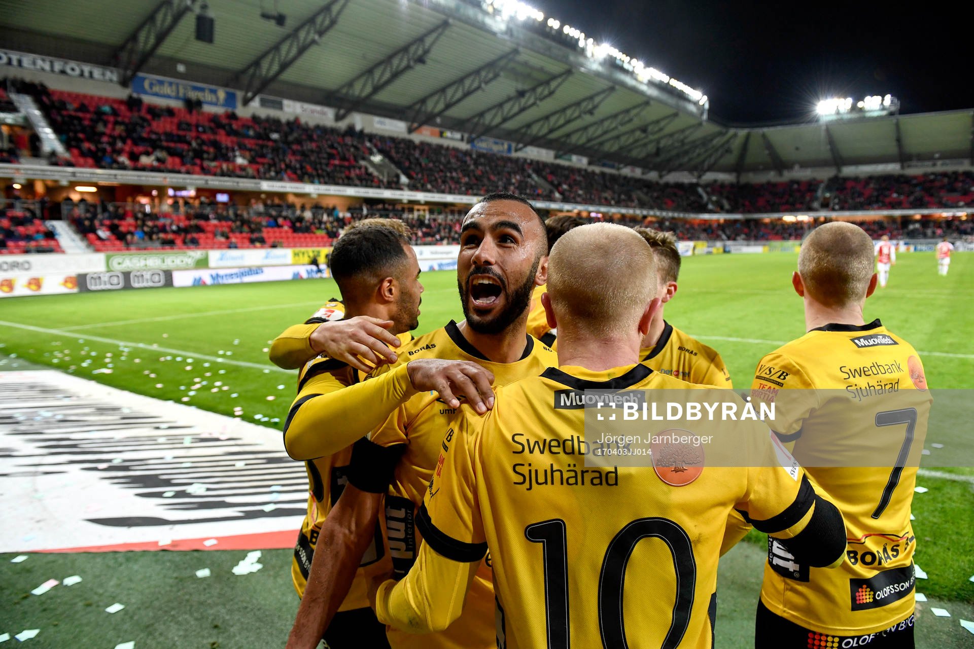 Elfsborgs Issam Jebali jublar