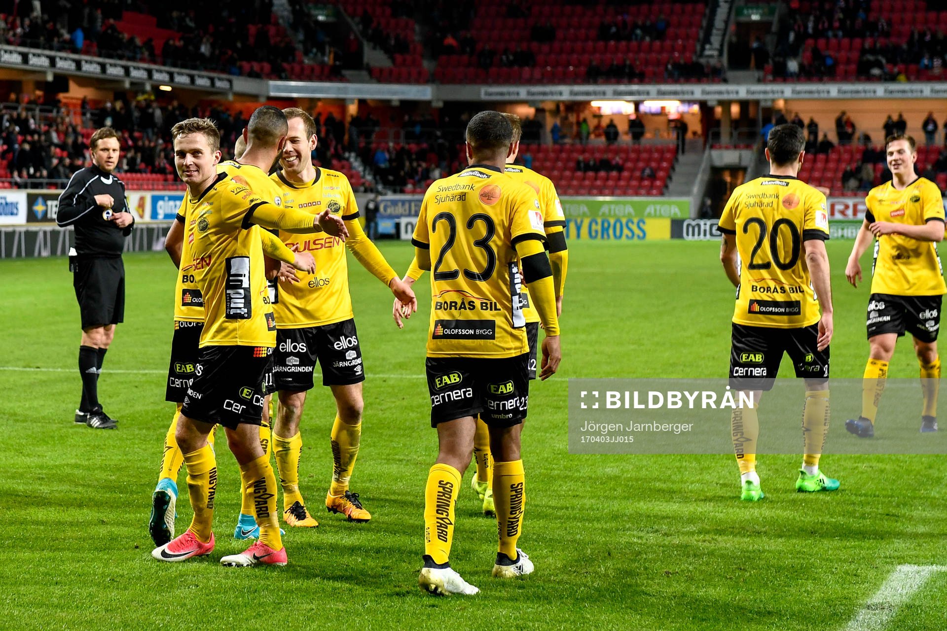 Elfsborgs Jesper Manns jublar