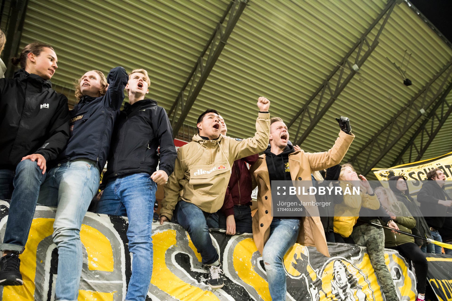Jublande Elfsborgs supportrar