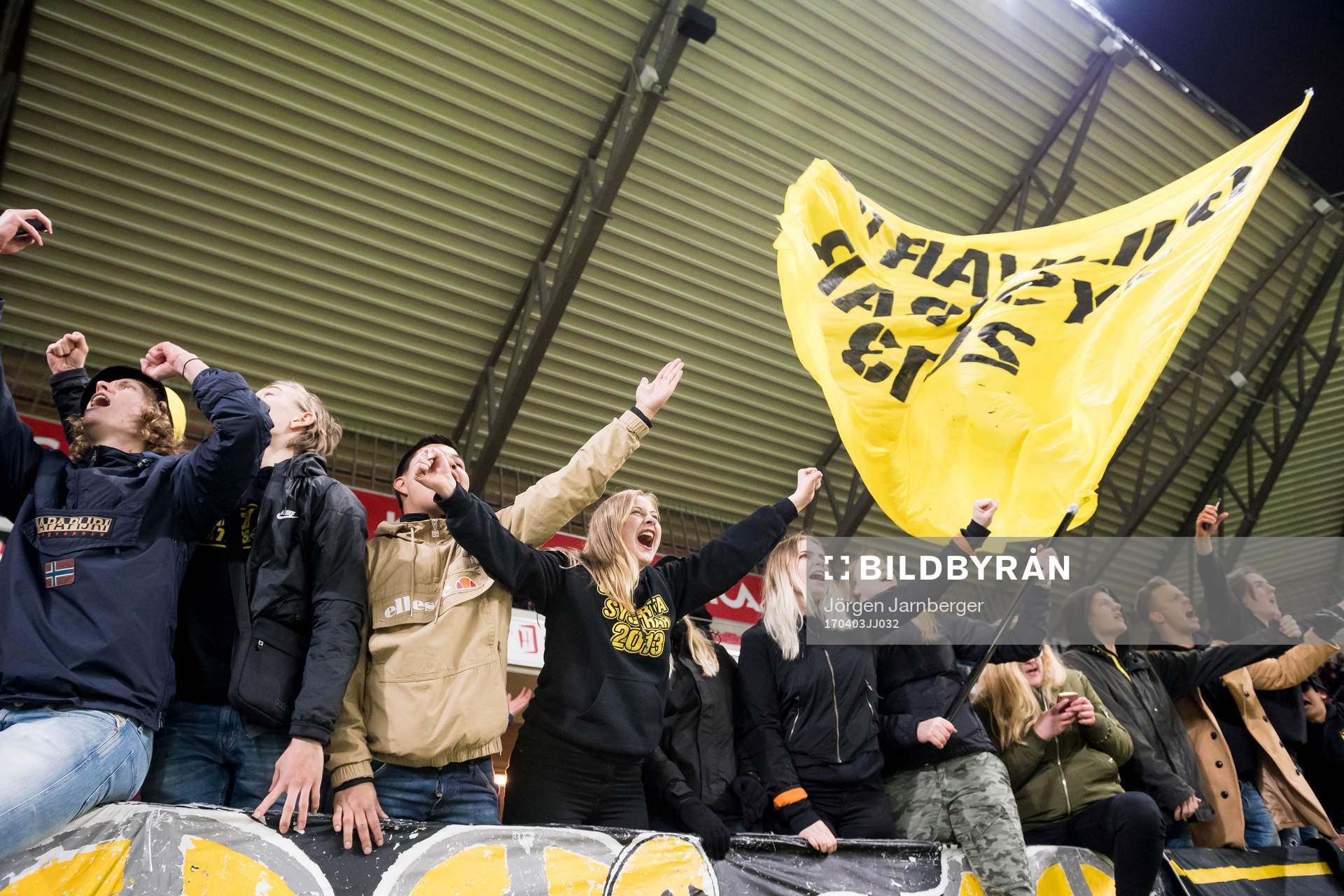 Jublande Elfsborgs supportrar
