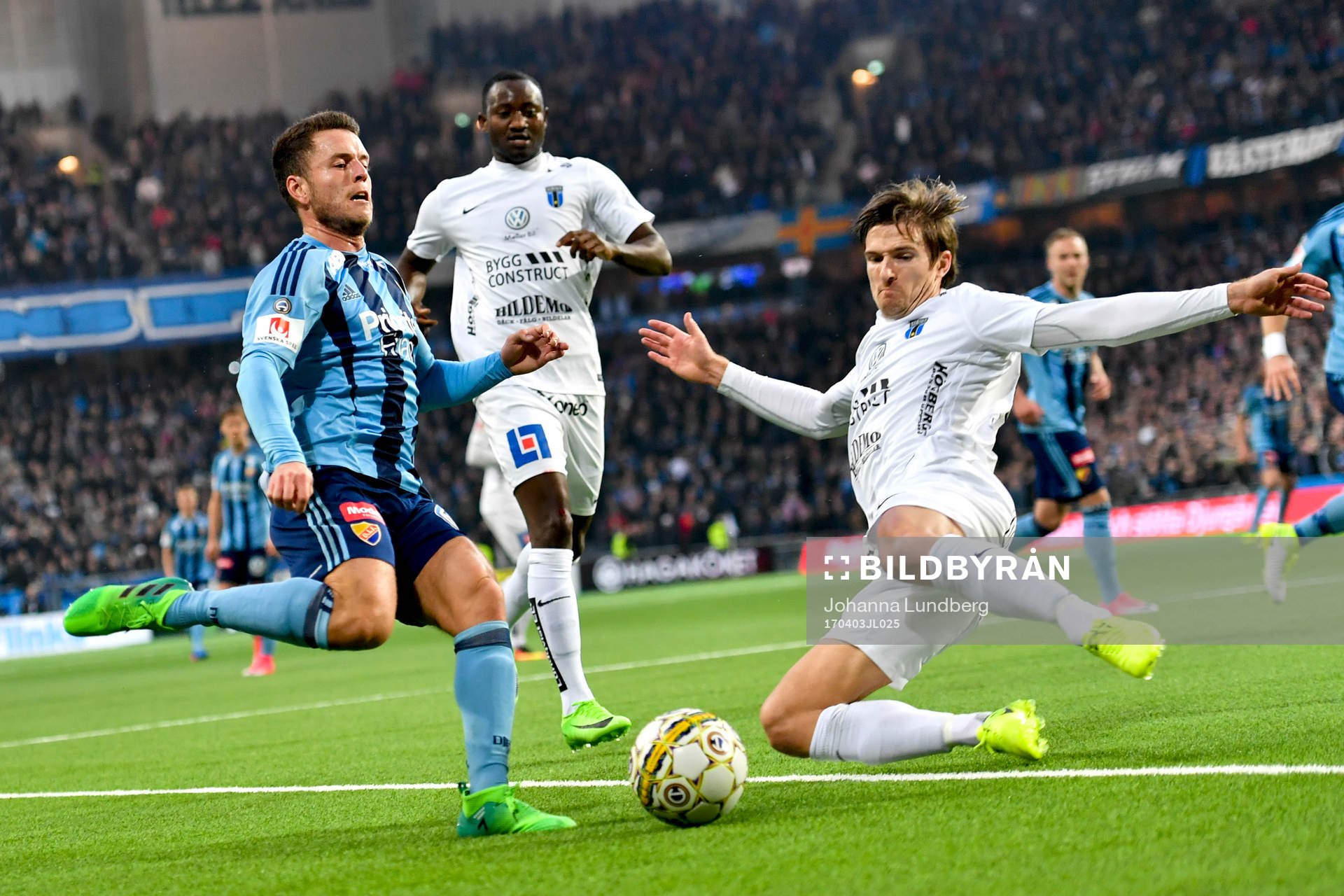 Djurgårdens Kerim Mrabti  och Sirius Jesper Arvidsson