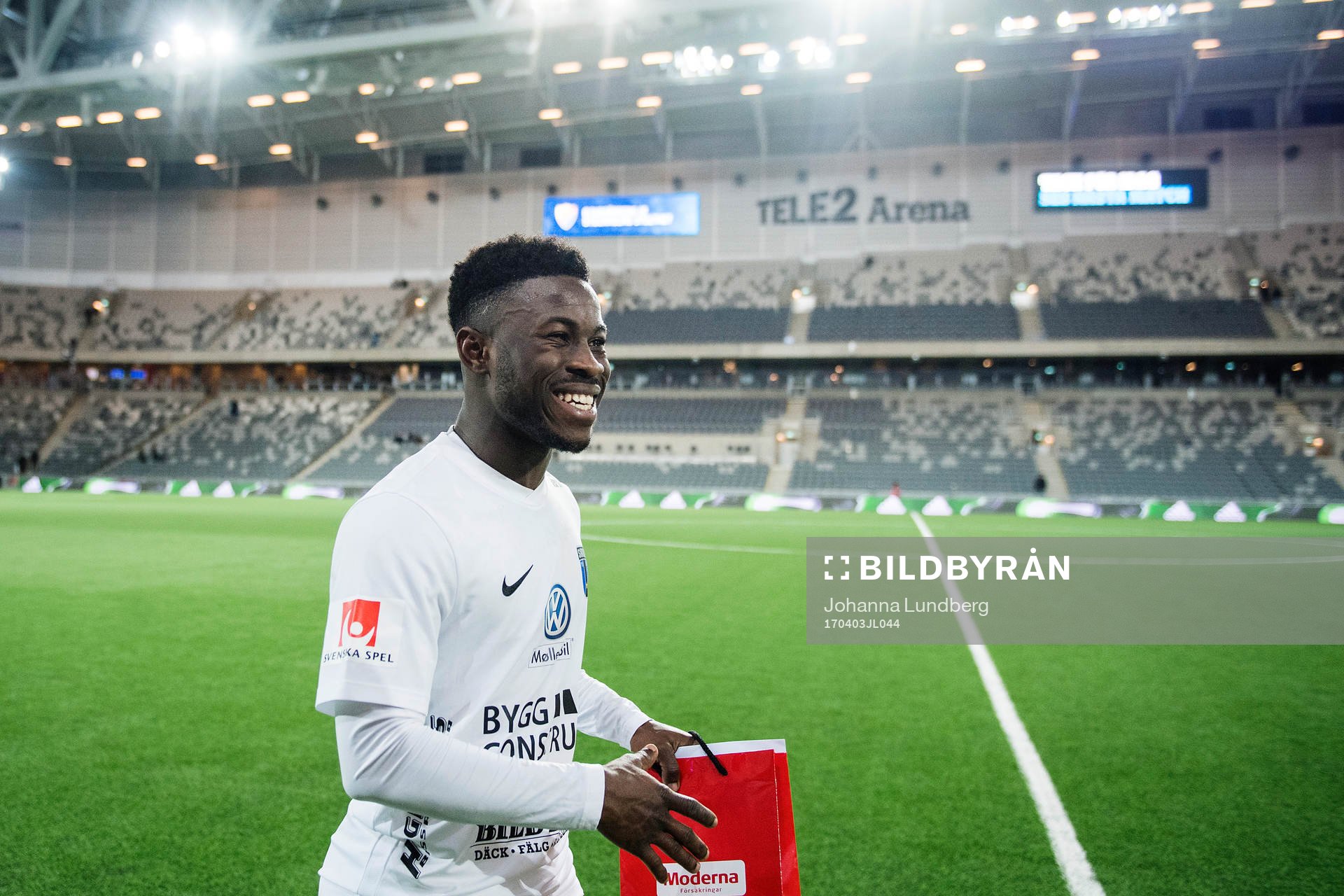 Sirius Kingsley Kofi Sarfo jublar