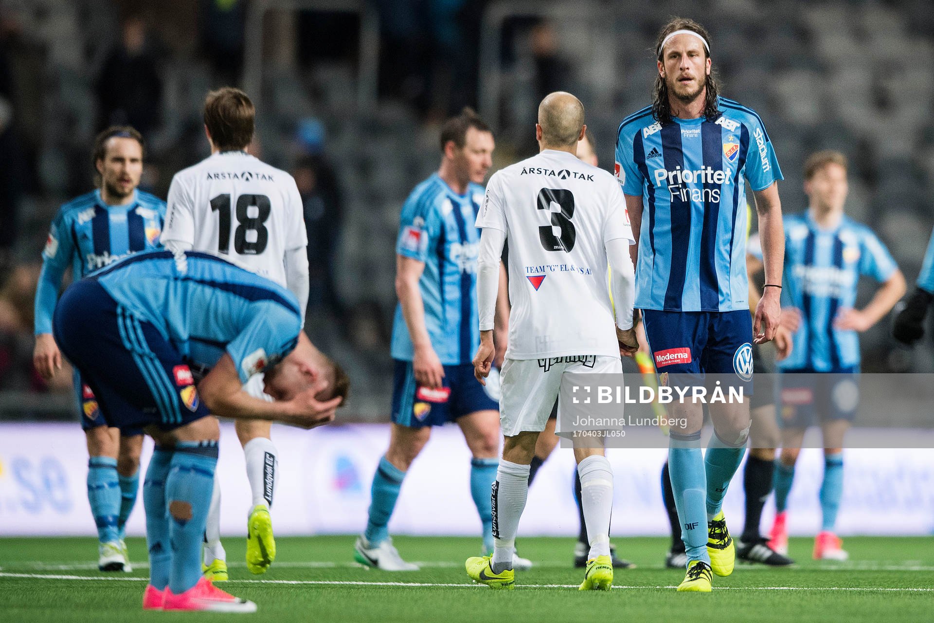 Djurgårdens Jonas Olsson deppar