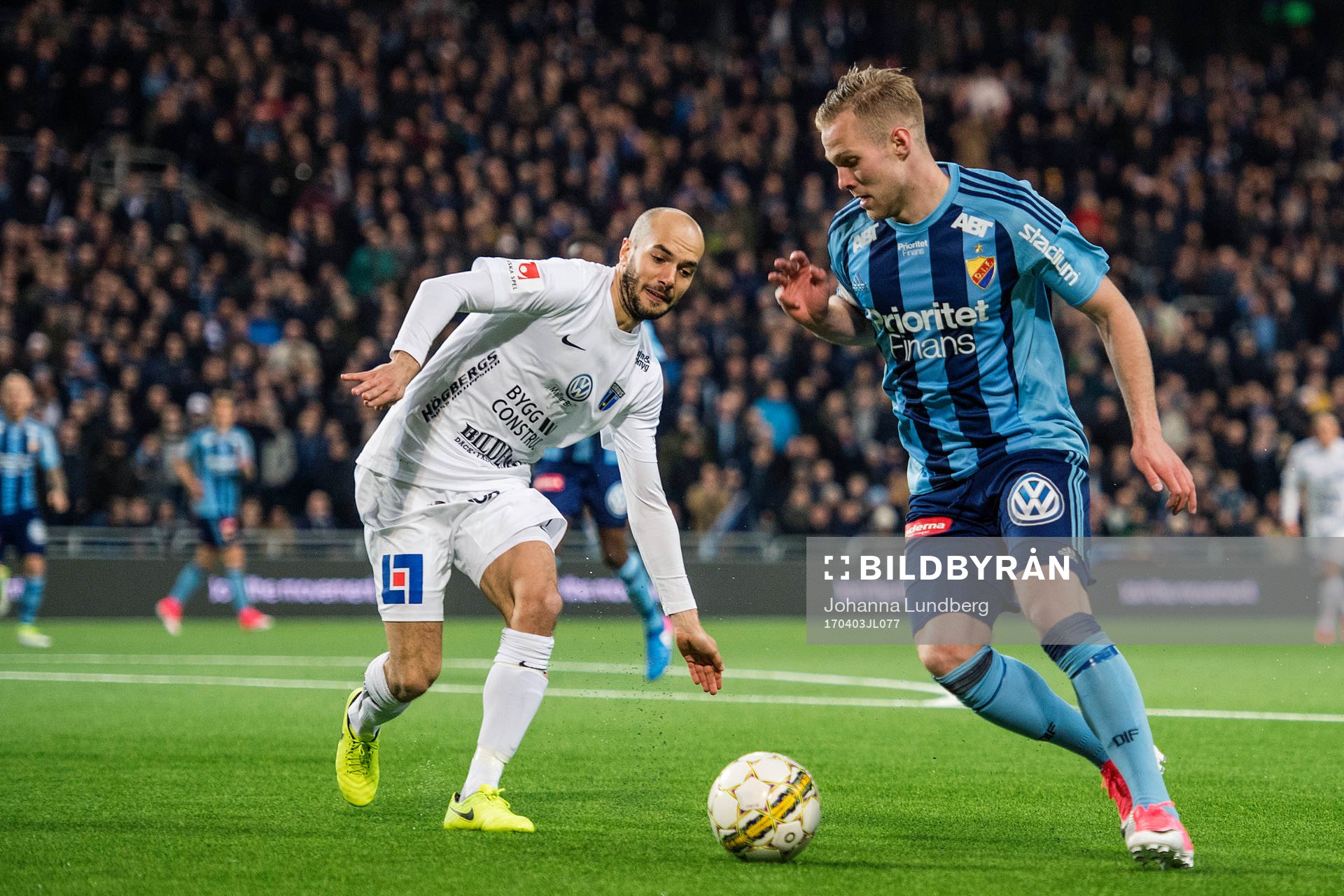 Sirius Karl Larson och Djurgårdens Gustav Engvall