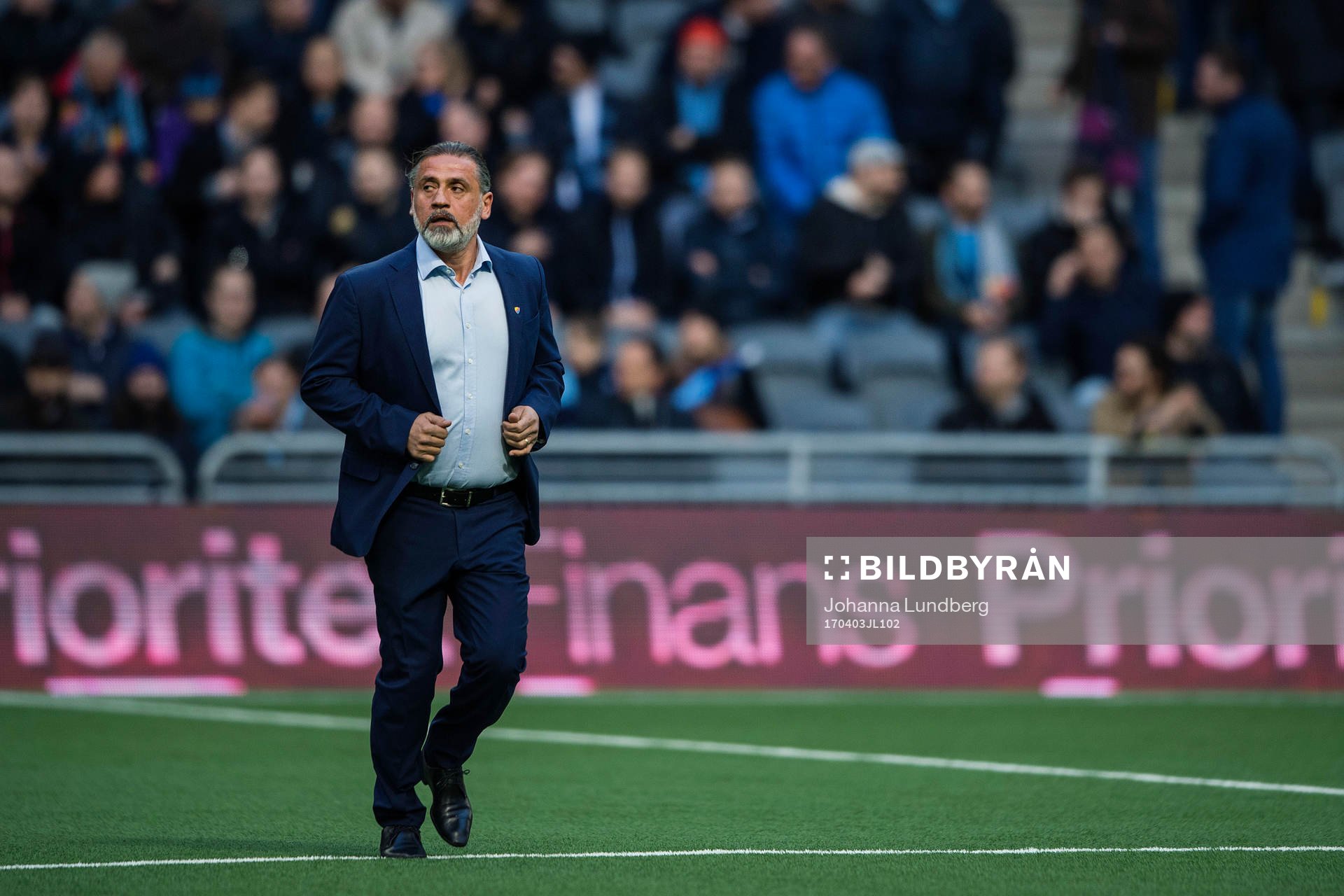 Djurgårdens tränare Özcan Melkemichel