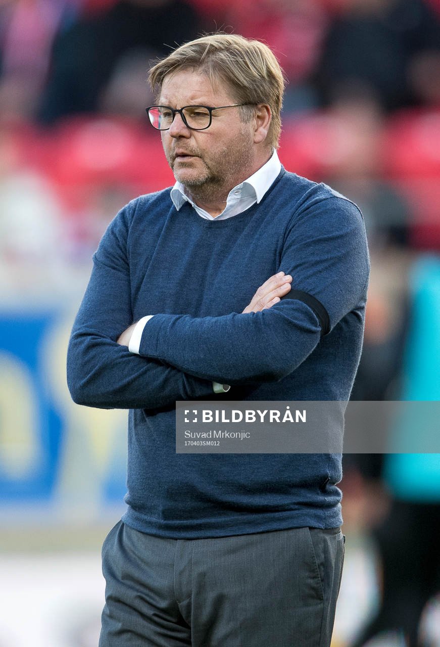 Kalmars tränare Peter Swärdh