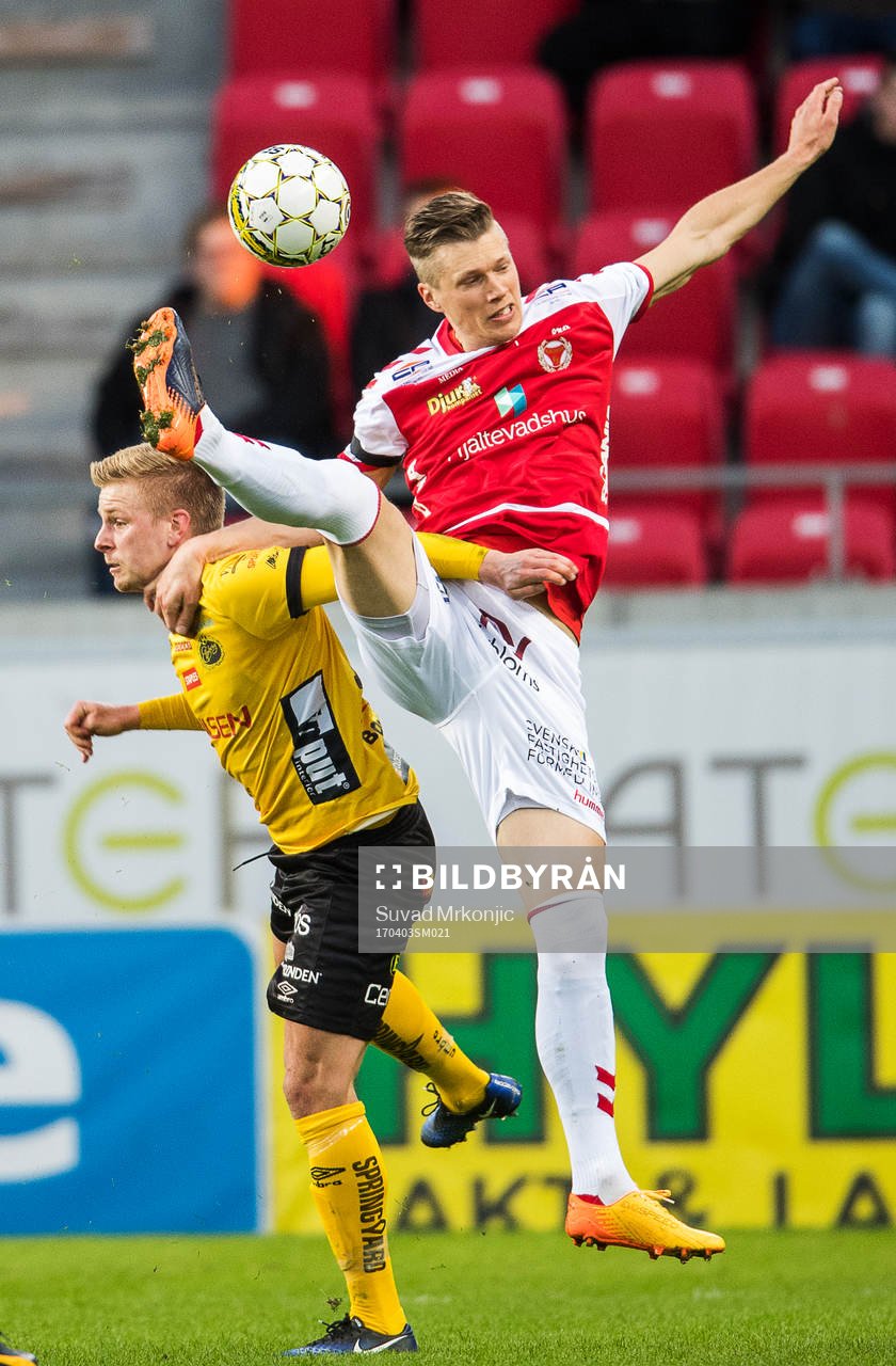 Elfsborgs Per Frick och Kalmars Viktor Elm
