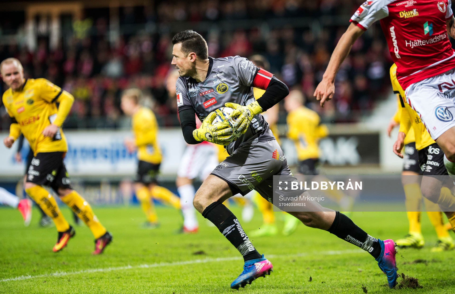 Elfsborgs målvakt Kevin Stuhr Ellegaard