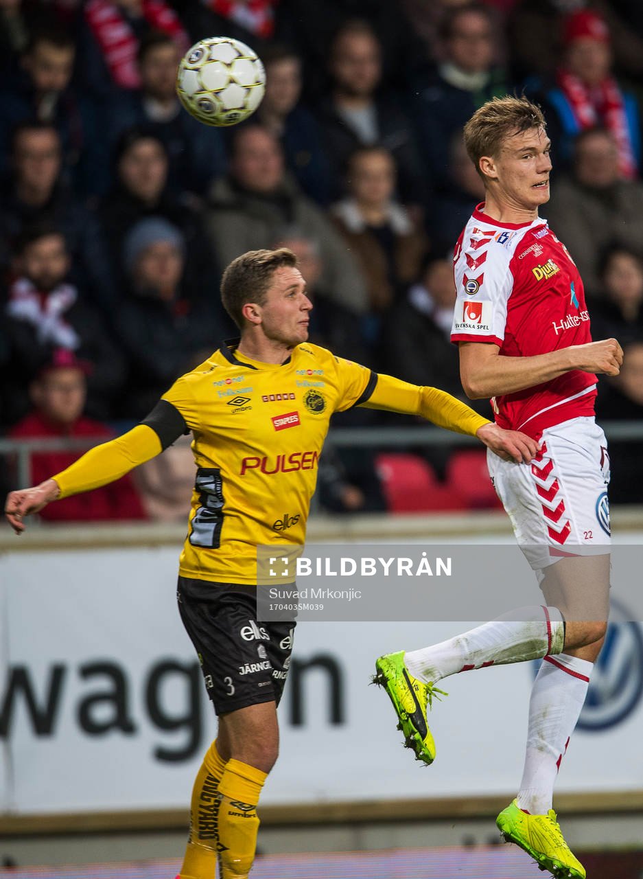 Elfsborgs Adam Lundqvist och Kalmars Svante Ingelsson