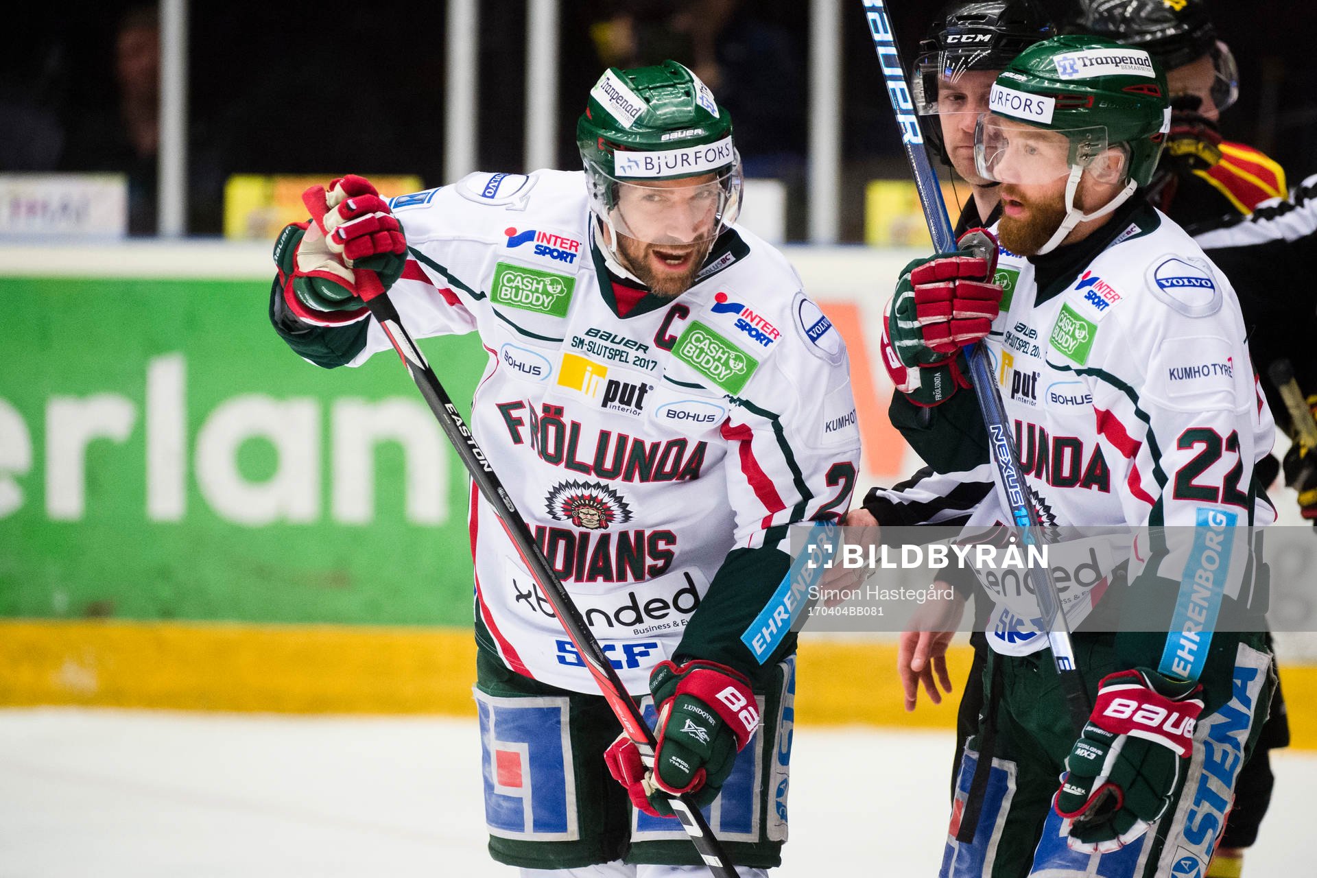 Frölundas Joel Lundqvist och Robin Figren