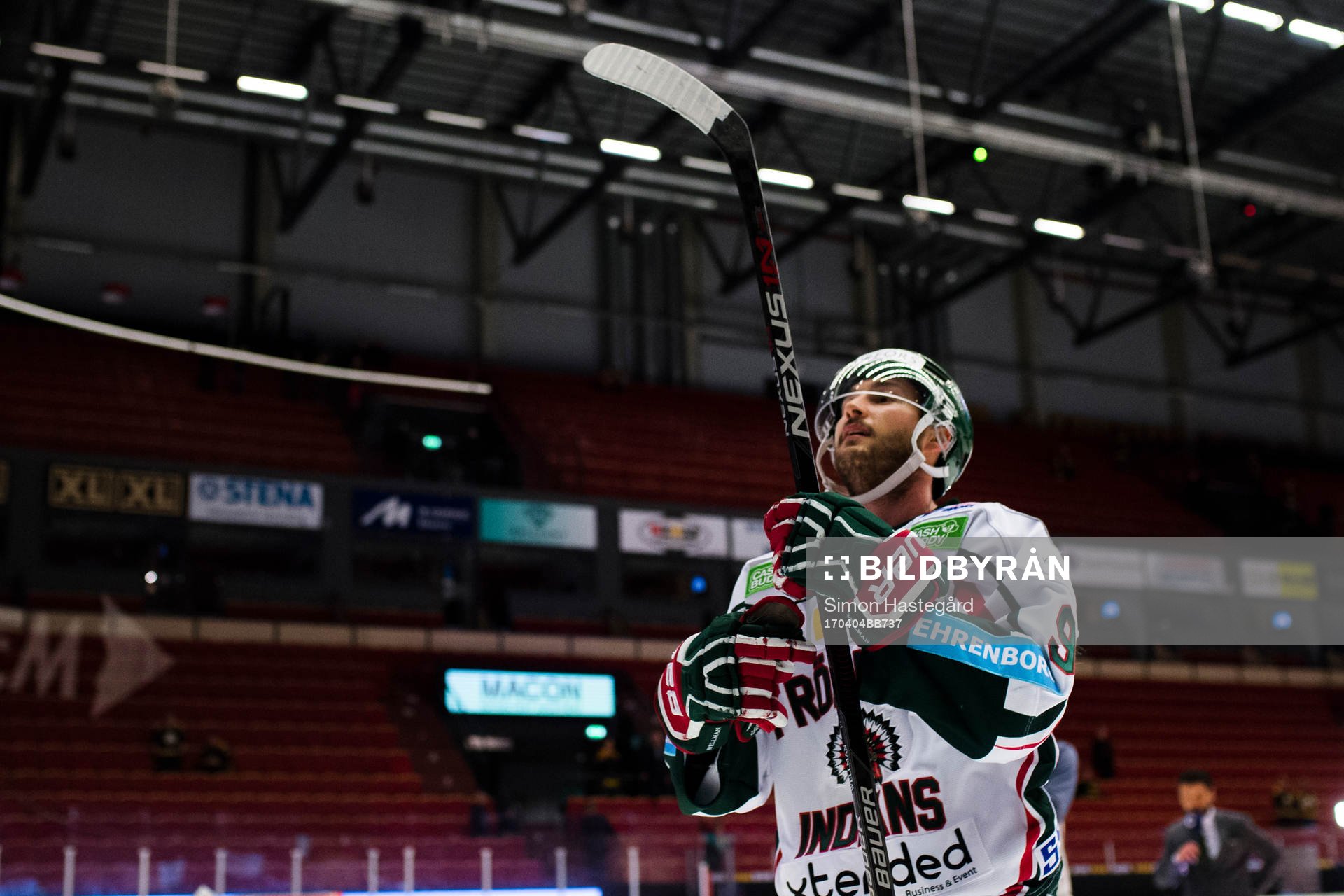 Frölundas Casey Wellman jublar