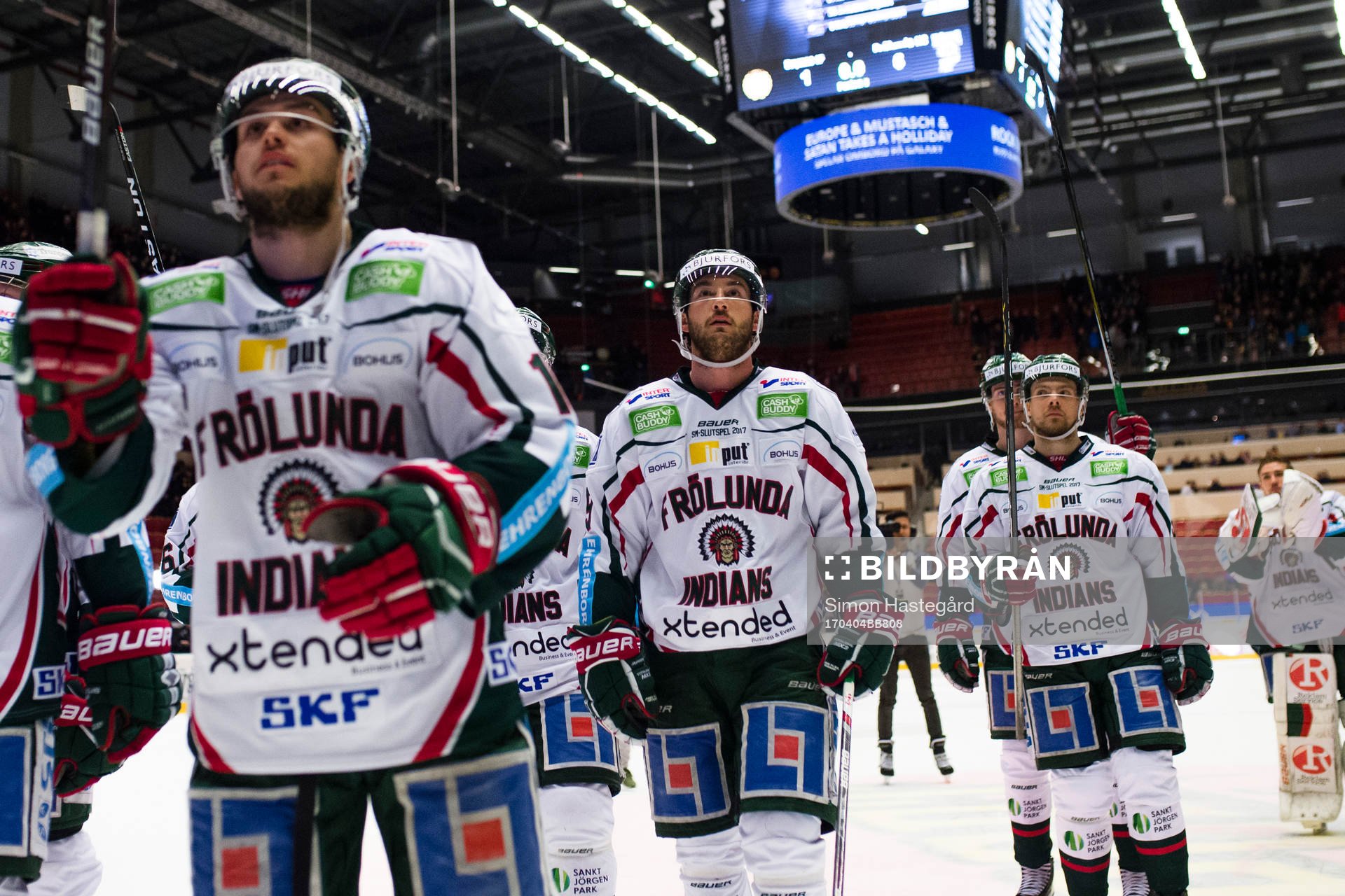 Frölundas Casey Wellman jublar