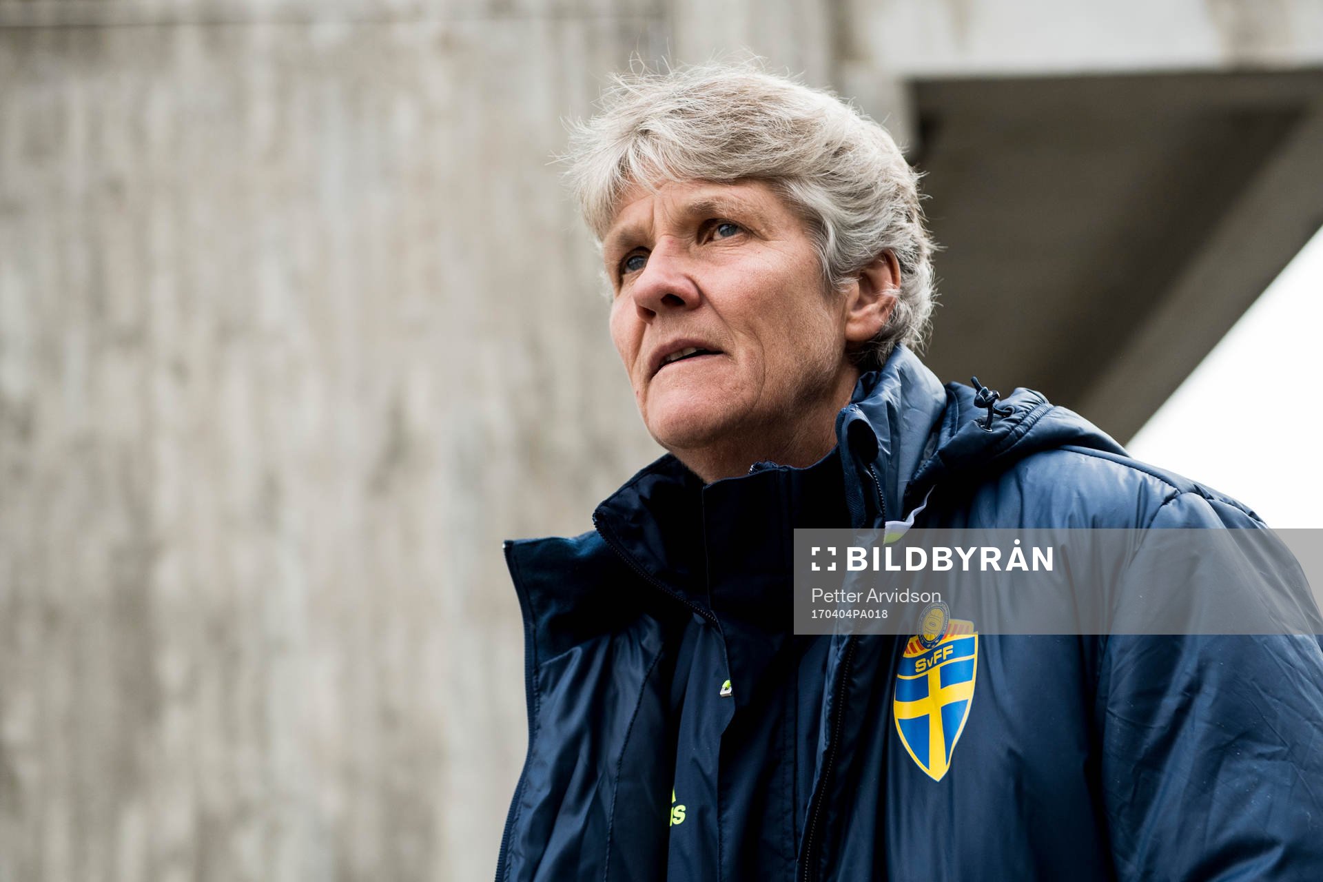 Sveriges förbundskapten Pia Sundhage