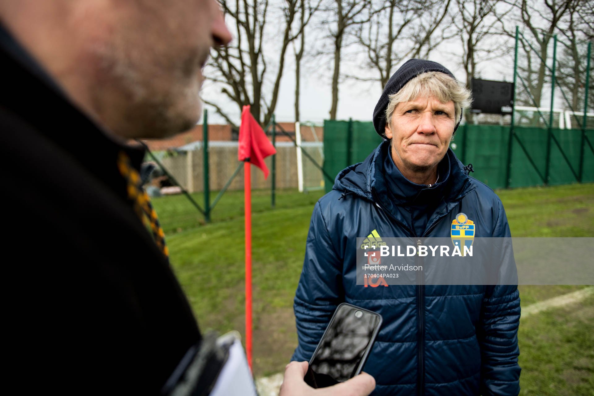 Förbundskapten Pia Sundhage