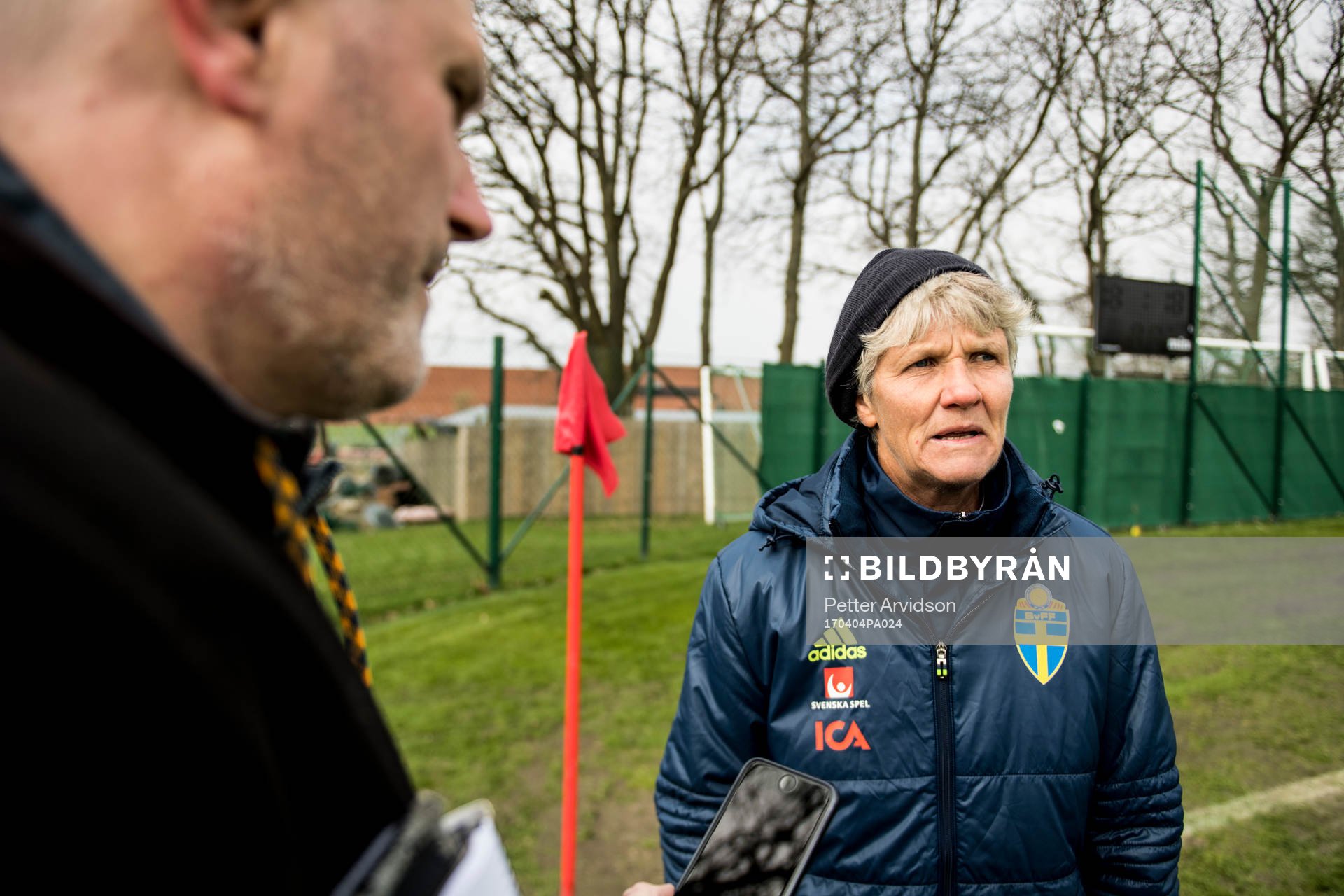 Förbundskapten Pia Sundhage