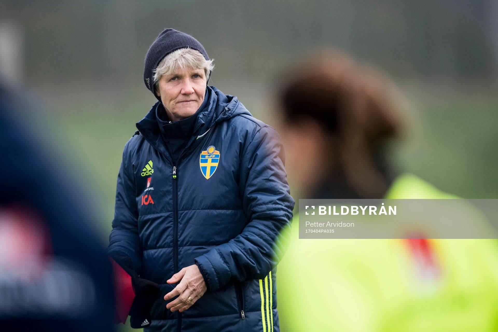 Förbundskapten Pia Sundhage
