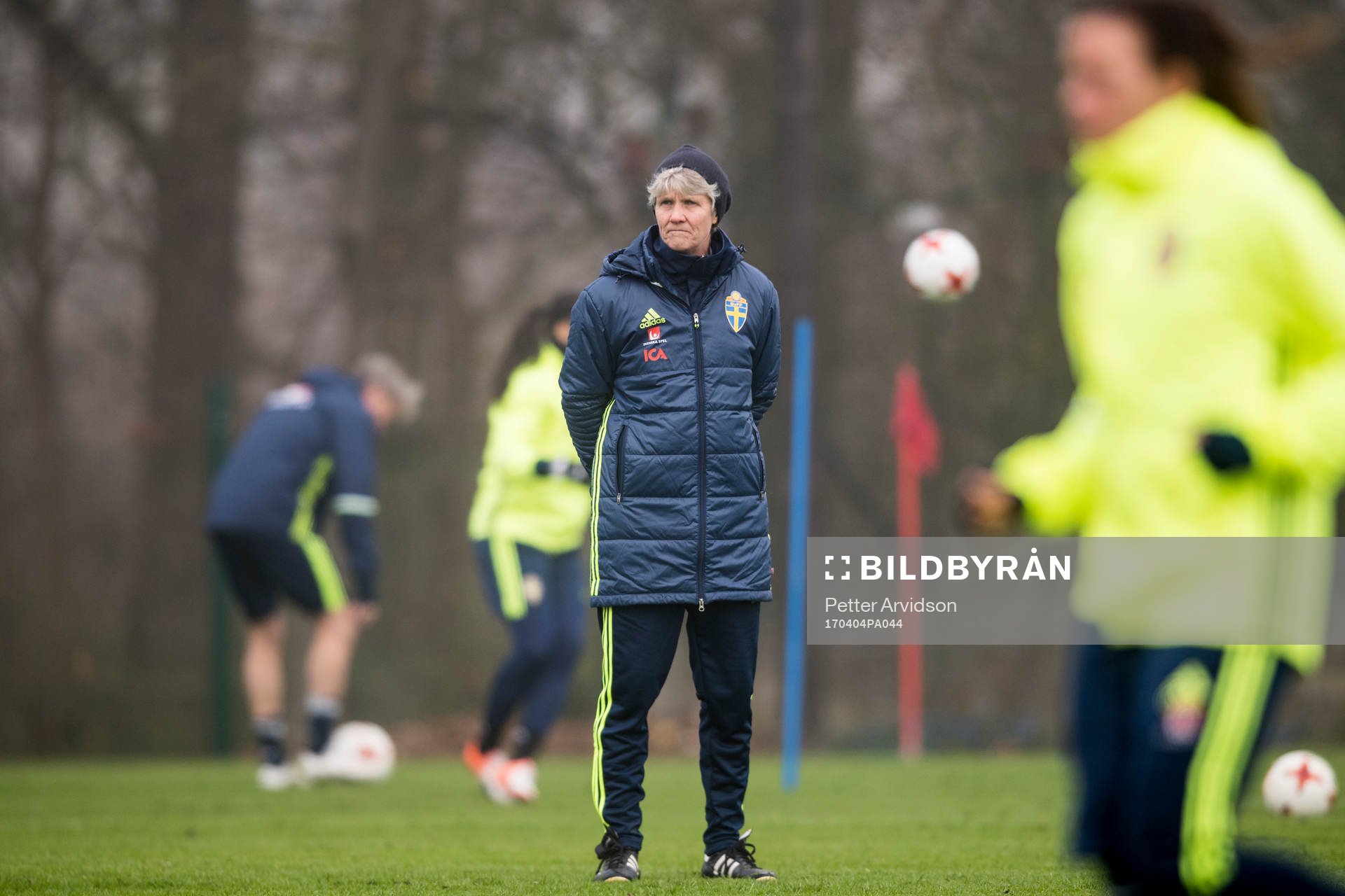 Förbundskapten Pia Sundhage