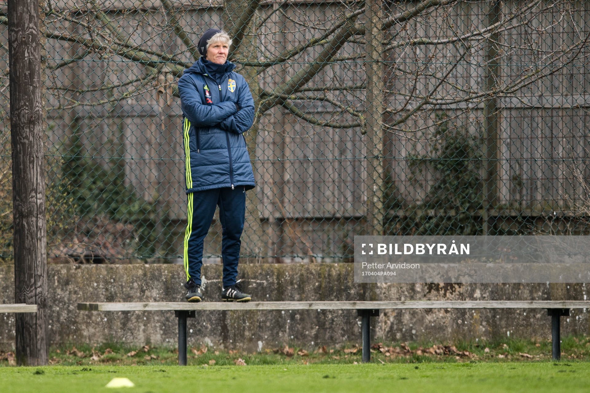 Förbundskapten Pia Sundhage