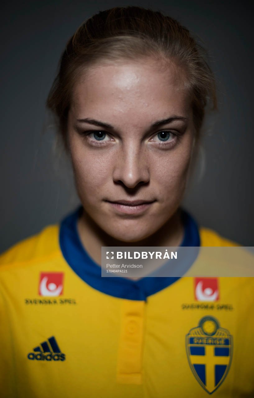 Lina Hurtig, spelare i Sveriges damlandslag i fotboll