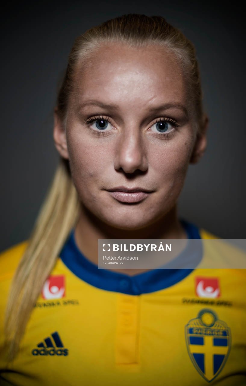 Stina Blackstenius, spelare i Sveriges damlandslag i fotboll