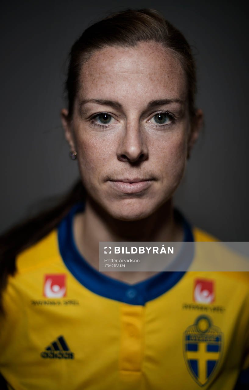 Lotta Schelin, spelare i Sveriges damlandslag i fotboll