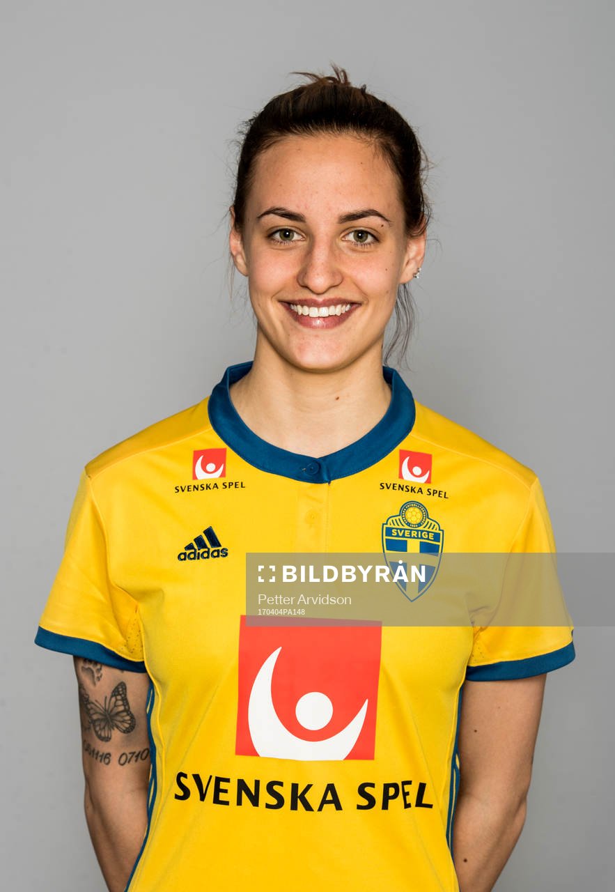 Nathalie Björn, spelare i Sveriges damlandslag i fotboll