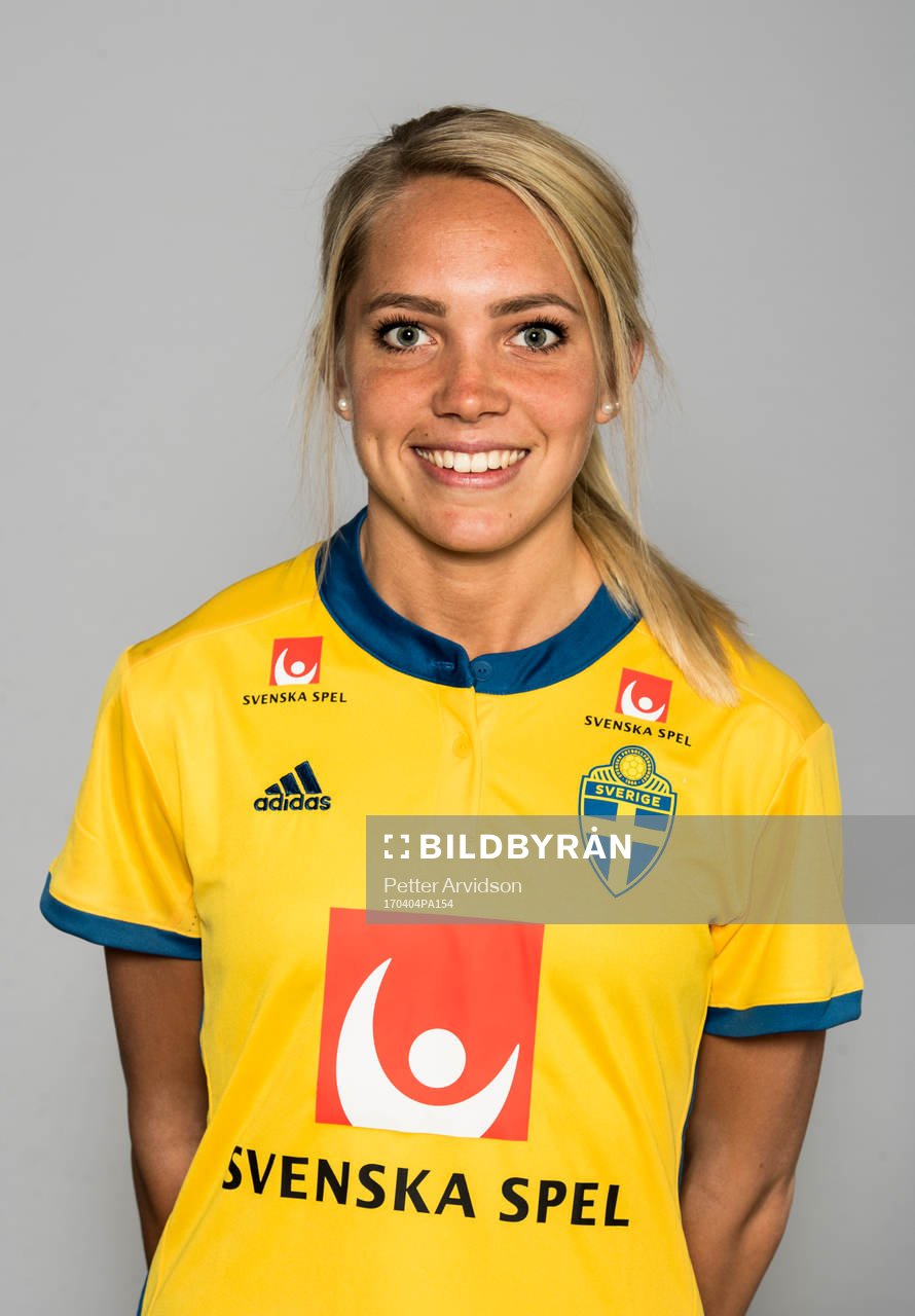 Elin Rubensson, spelare i Sveriges damlandslag i fotboll