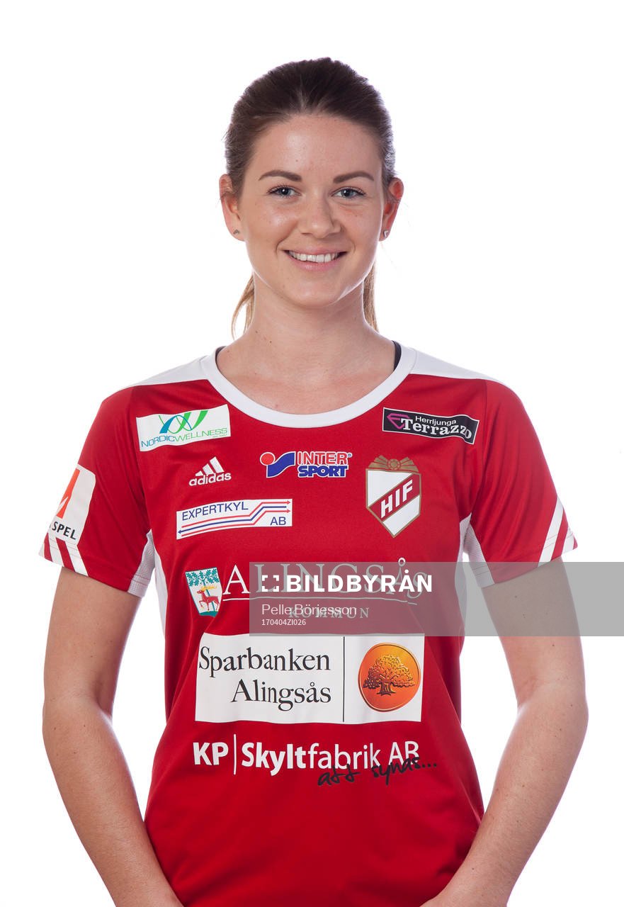 Holmalunds Ronia Gustafsson poserar för ett porträtt den 4 april 2017 i Alingsås.