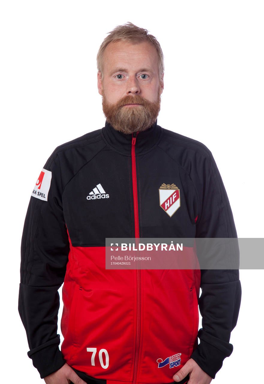 Holmalunds Robert Sjöqvist poserar för ett porträtt den 4 april 2017 i Alingsås.