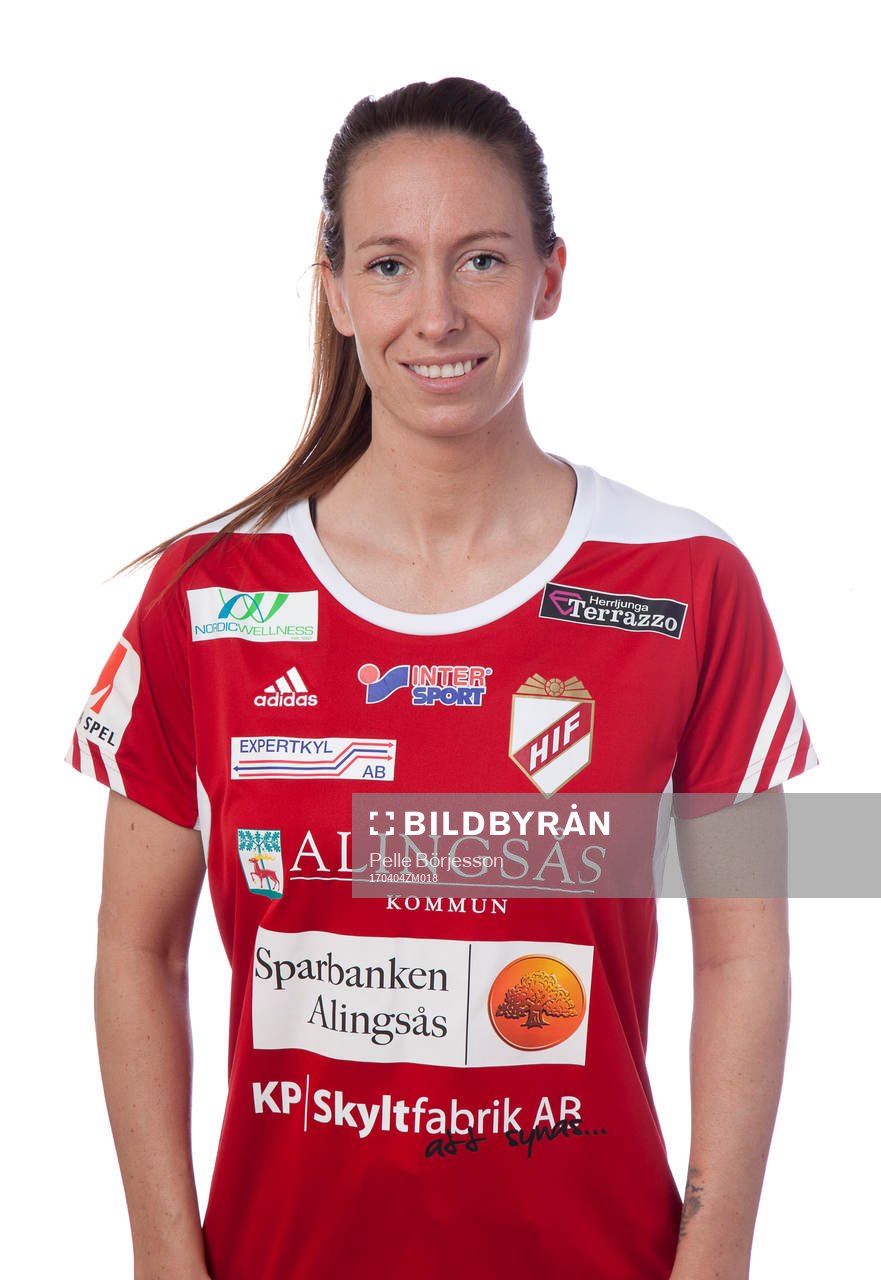 Holmalunds Pernilla Johansson poserar för ett porträtt den 4 april 2017 i Alingsås.