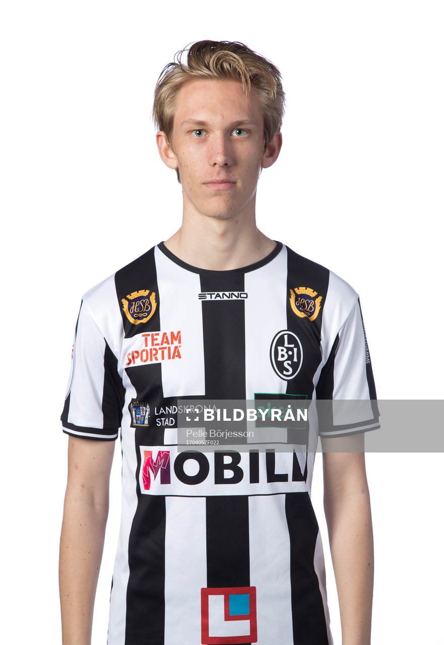 Landskronas Edwin Condrup poserar för ett porträtt den 5 april 2017 i Landskrona.