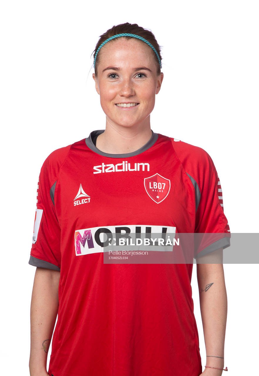 LB07s Simone Rydahl poserar för ett porträtt den 5 april 2017 i Malmö.