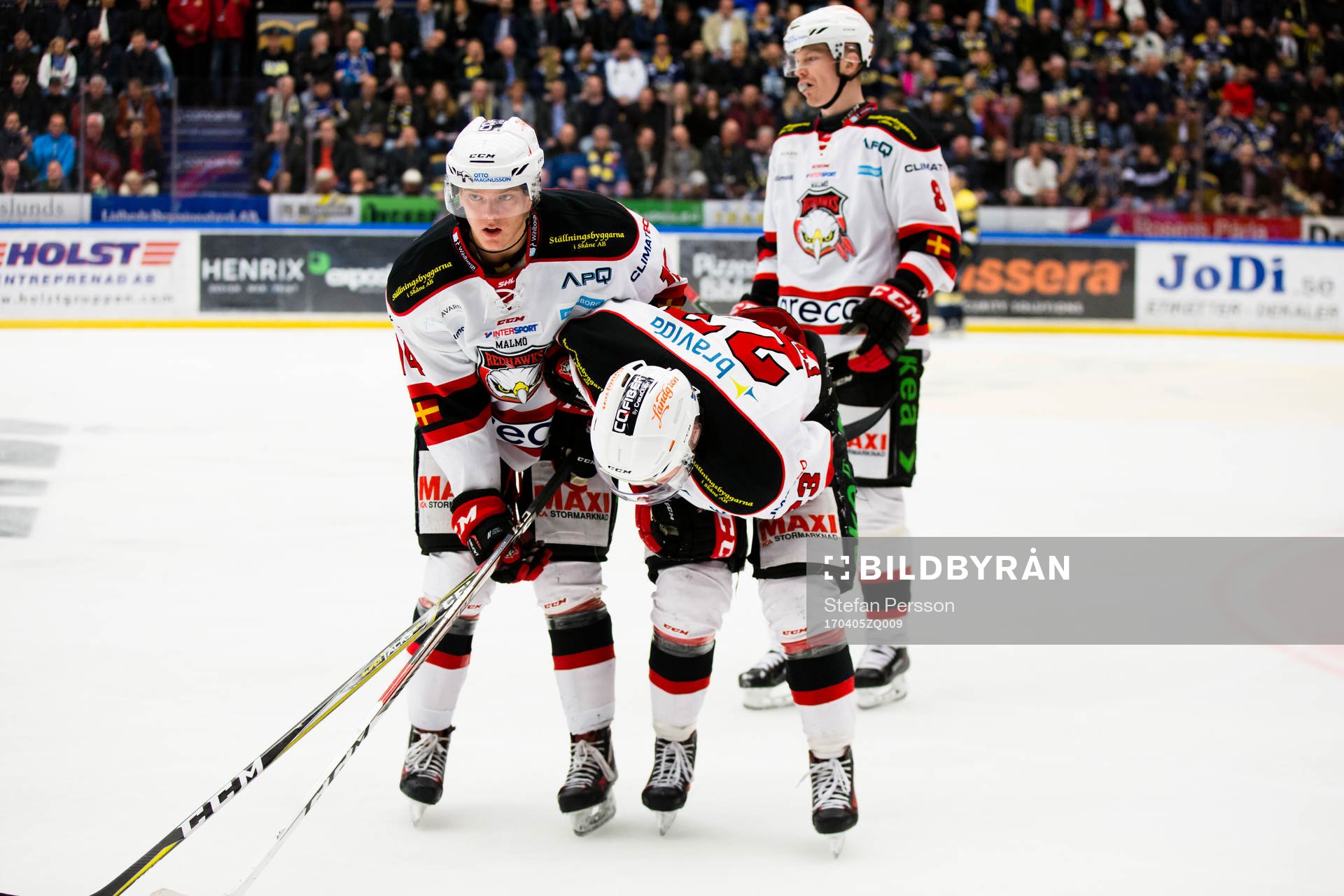 Malmö Redhawks Christoffer Forsberg skadad